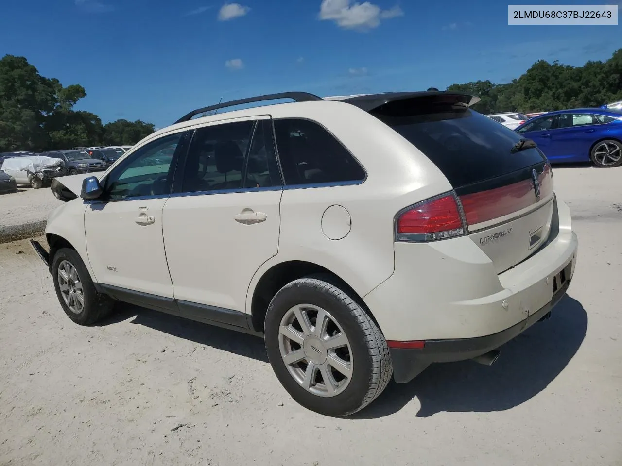 2LMDU68C37BJ22643 2007 Lincoln Mkx