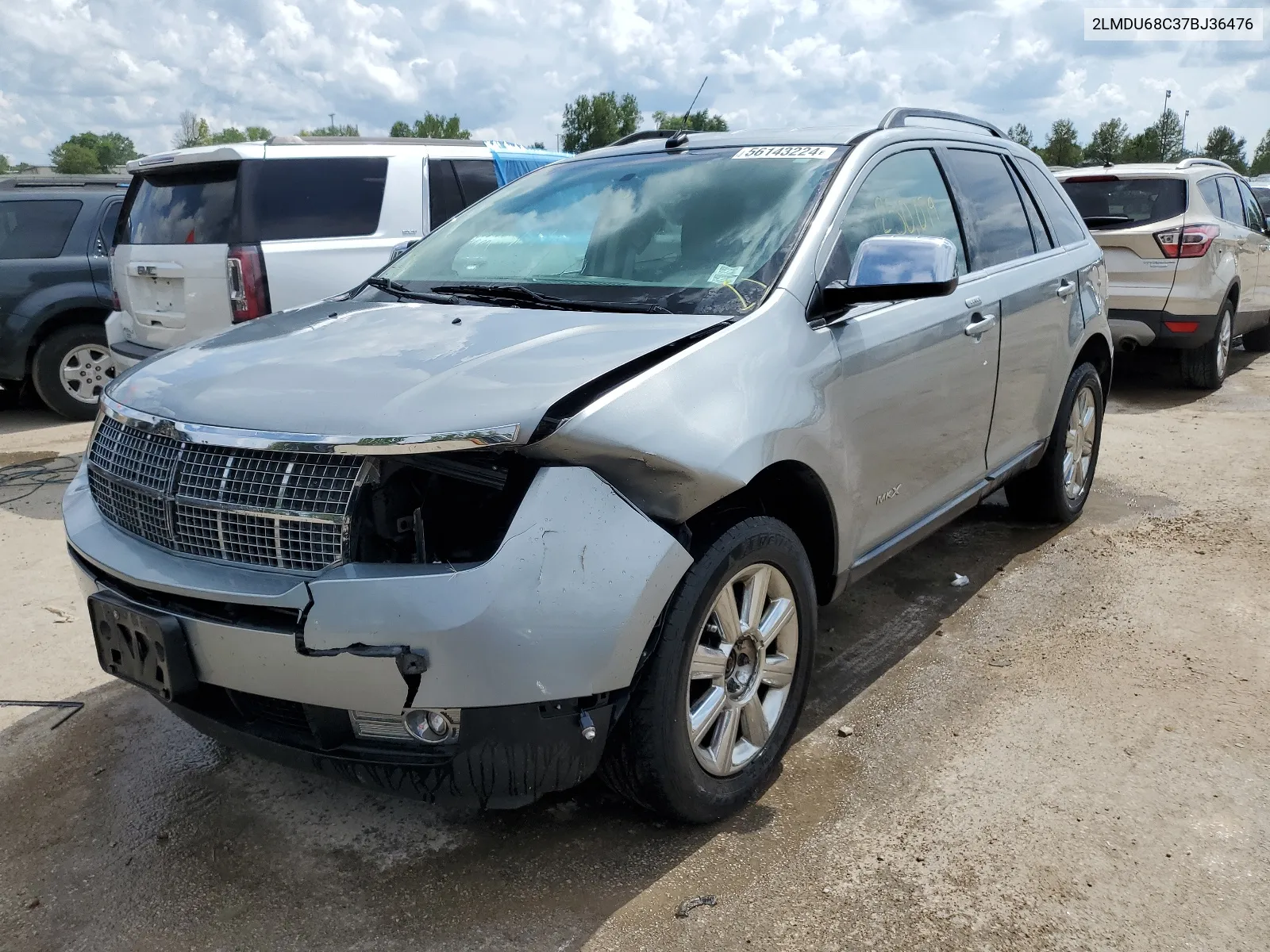 2007 Lincoln Mkx VIN: 2LMDU68C37BJ36476 Lot: 56143224