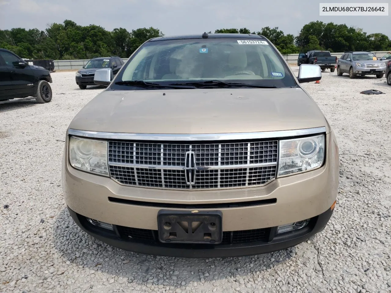 2007 Lincoln Mkx VIN: 2LMDU68CX7BJ26642 Lot: 56153724