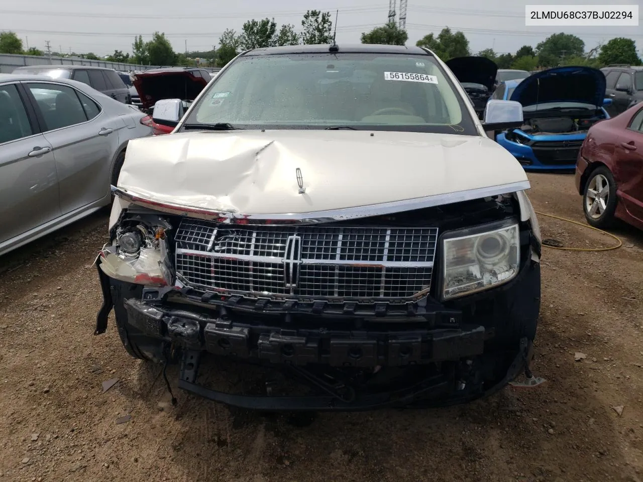 2007 Lincoln Mkx VIN: 2LMDU68C37BJ02294 Lot: 56155864