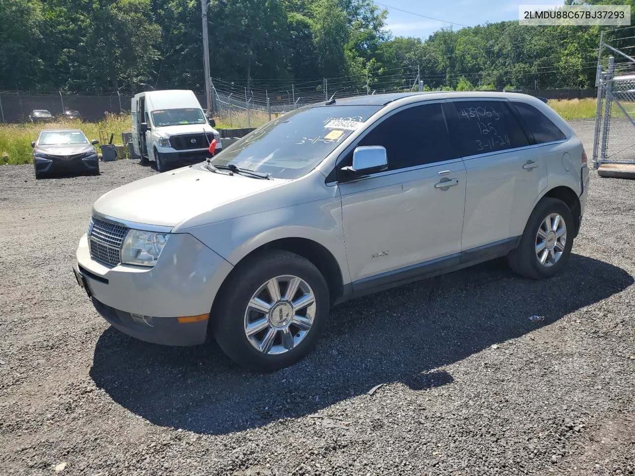 2007 Lincoln Mkx VIN: 2LMDU88C67BJ37293 Lot: 57054534