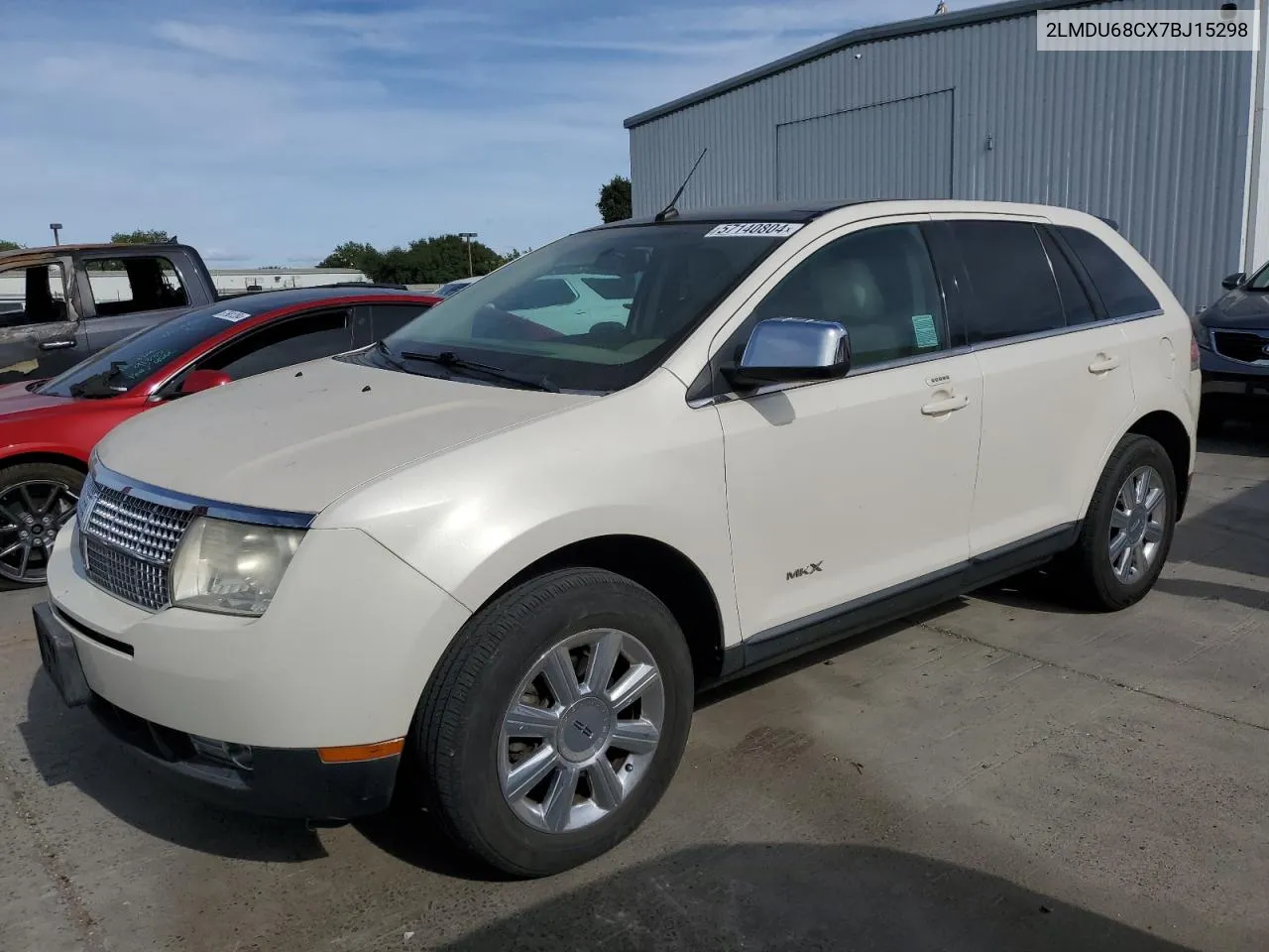 2LMDU68CX7BJ15298 2007 Lincoln Mkx