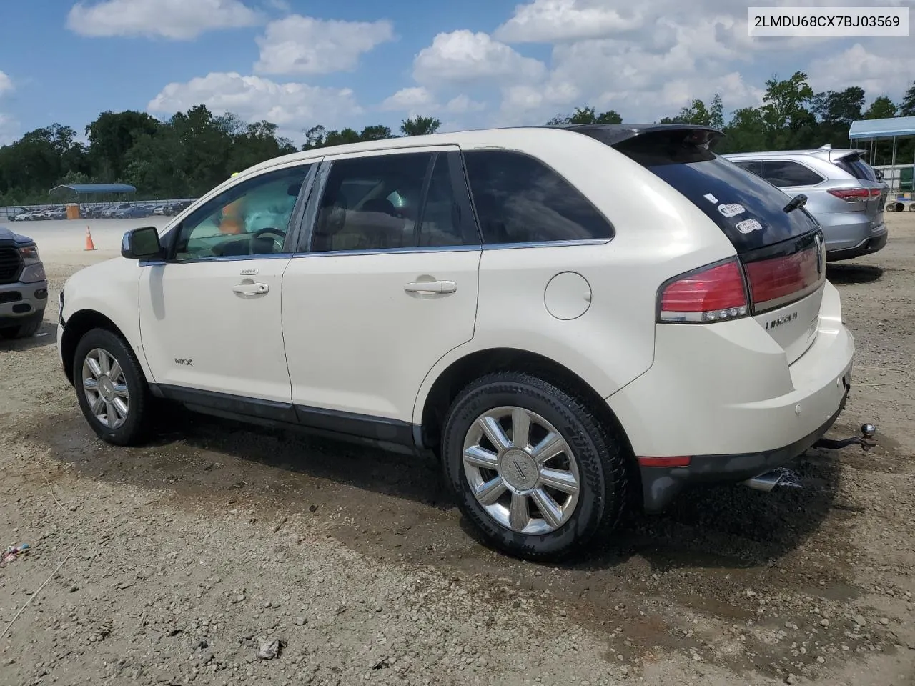 2LMDU68CX7BJ03569 2007 Lincoln Mkx