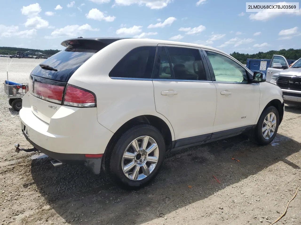 2LMDU68CX7BJ03569 2007 Lincoln Mkx