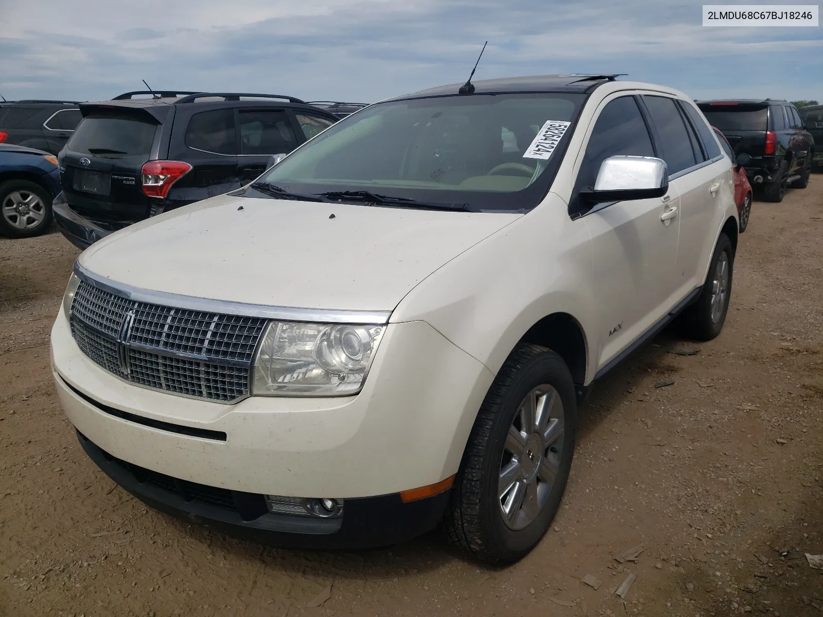 2007 Lincoln Mkx VIN: 2LMDU68C67BJ18246 Lot: 58264124