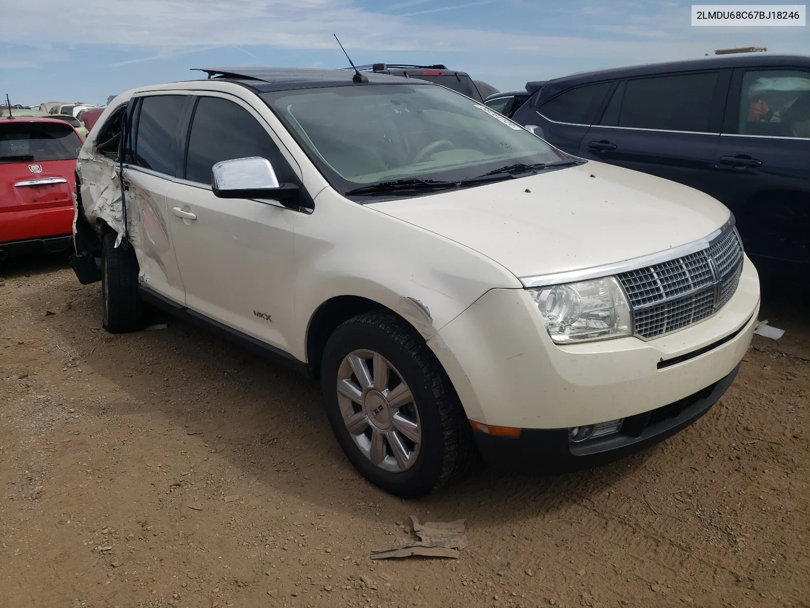 2007 Lincoln Mkx VIN: 2LMDU68C67BJ18246 Lot: 58264124