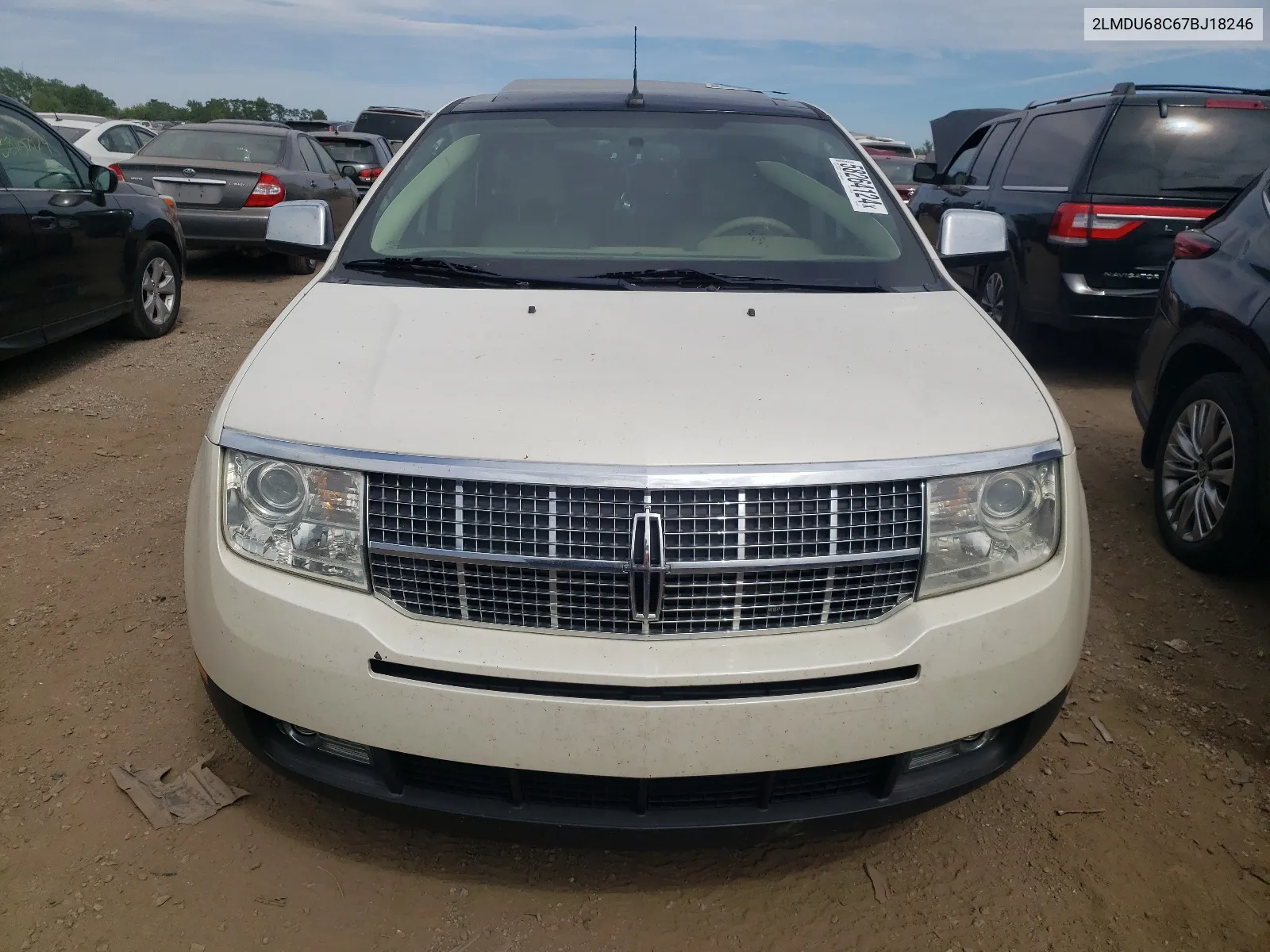 2007 Lincoln Mkx VIN: 2LMDU68C67BJ18246 Lot: 58264124