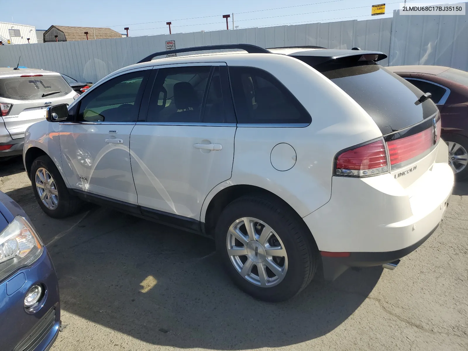 2007 Lincoln Mkx VIN: 2LMDU68C17BJ35150 Lot: 58337284