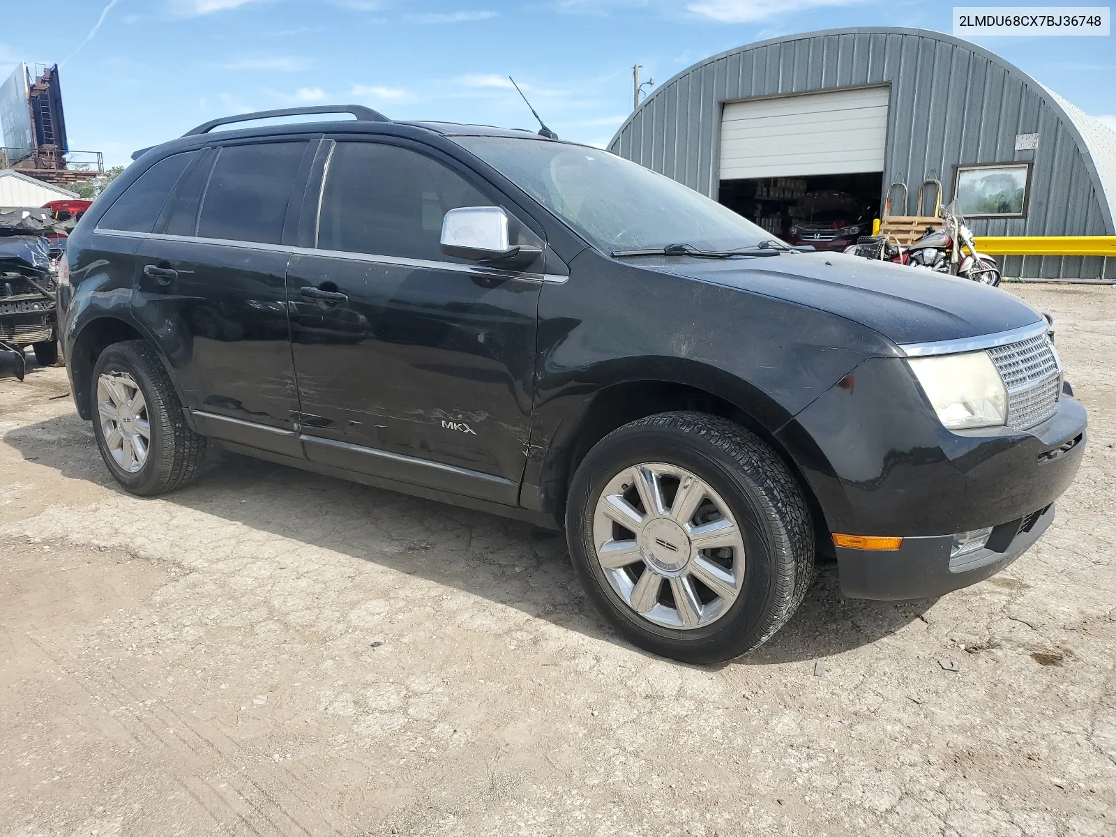 2007 Lincoln Mkx VIN: 2LMDU68CX7BJ36748 Lot: 58723884