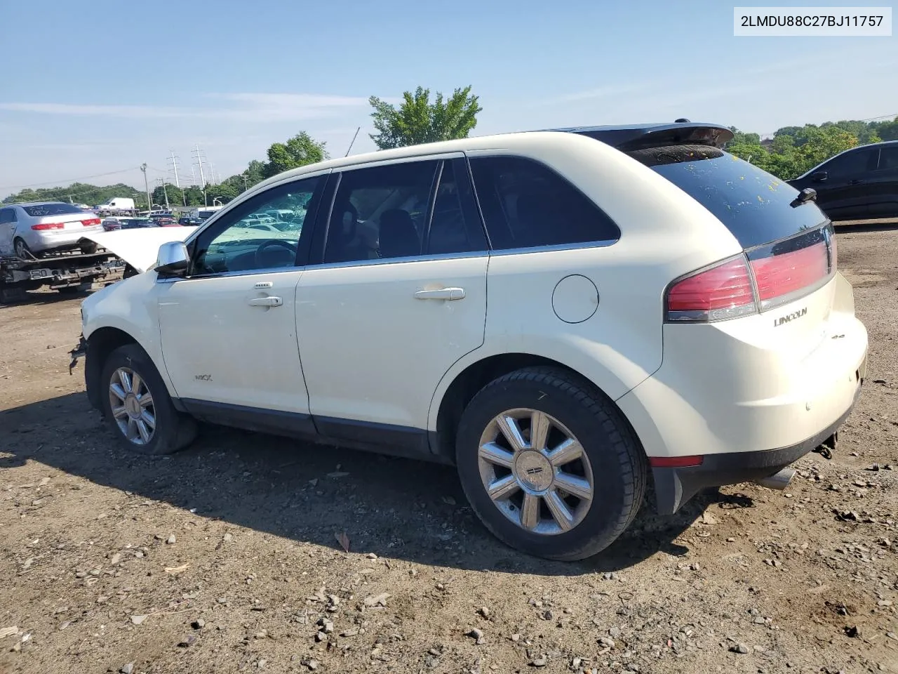 2007 Lincoln Mkx VIN: 2LMDU88C27BJ11757 Lot: 59015794