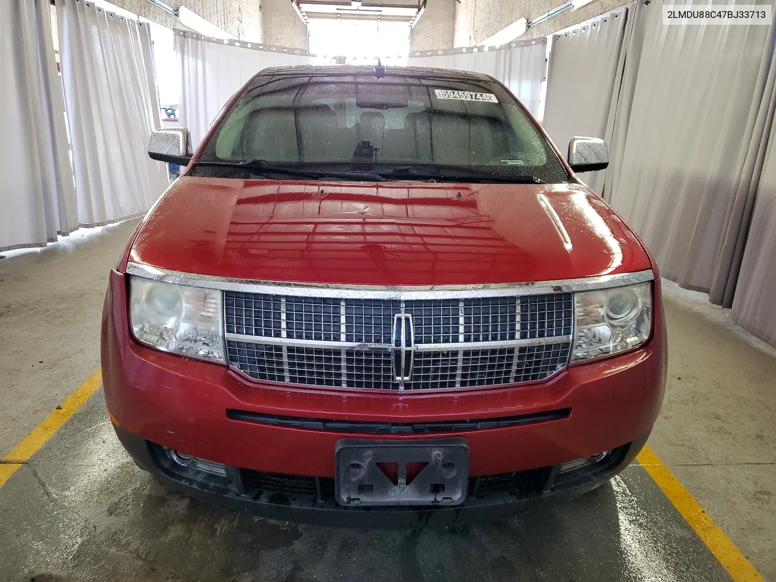 2007 Lincoln Mkx VIN: 2LMDU88C47BJ33713 Lot: 59459744