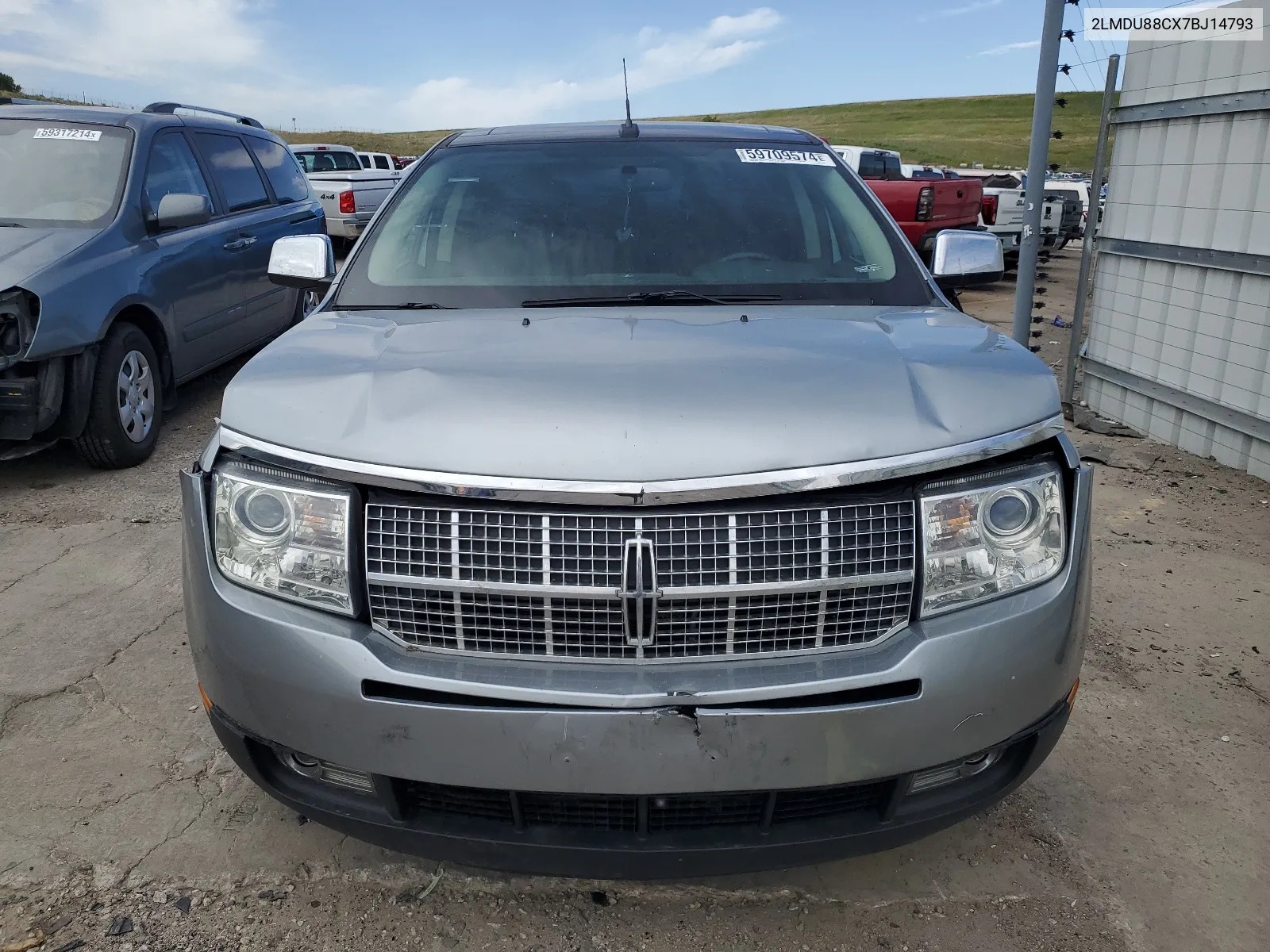 2007 Lincoln Mkx VIN: 2LMDU88CX7BJ14793 Lot: 59709574