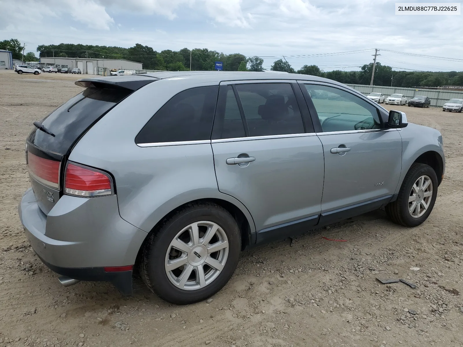 2007 Lincoln Mkx VIN: 2LMDU88C77BJ22625 Lot: 59742354