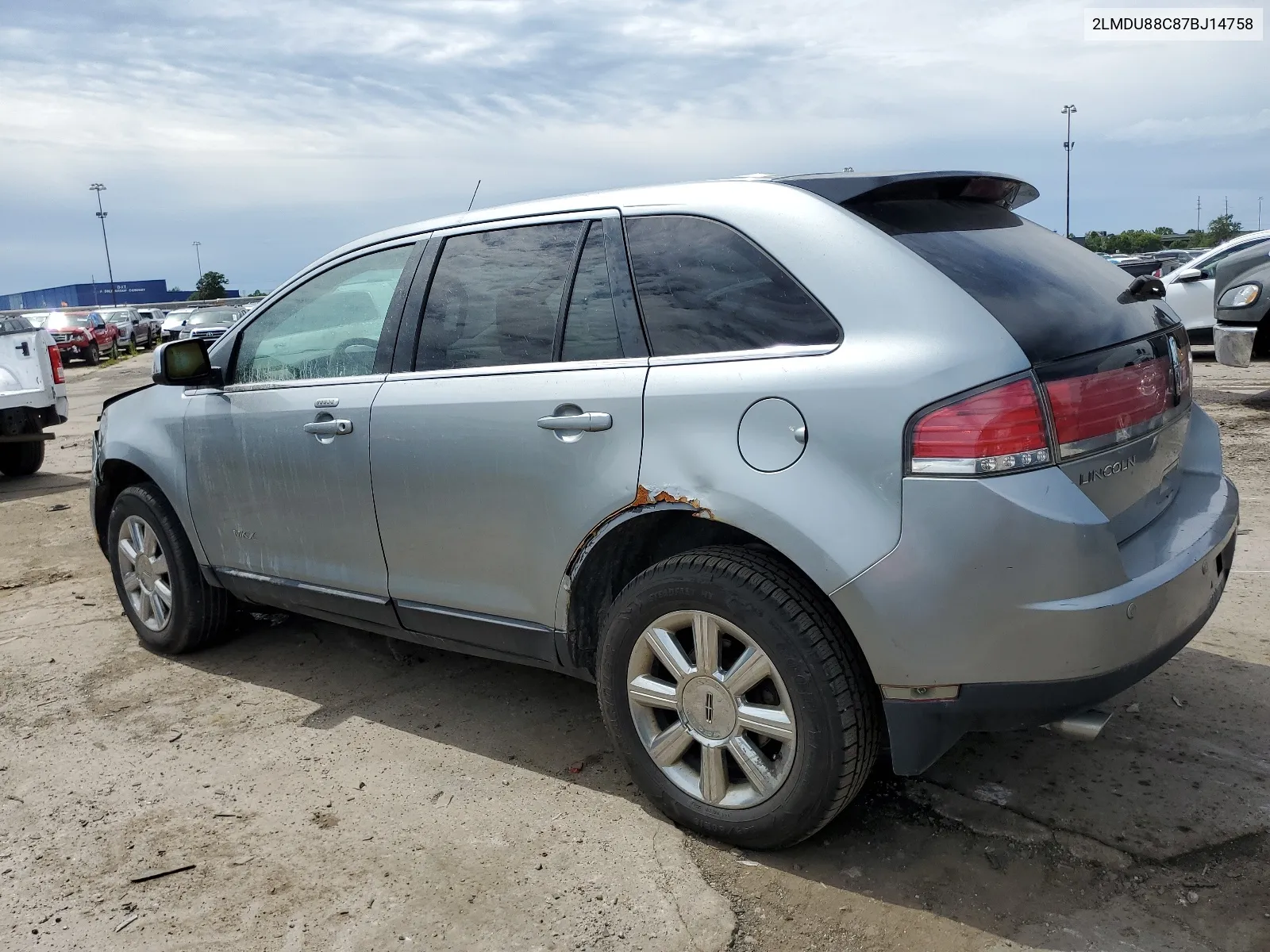 2007 Lincoln Mkx VIN: 2LMDU88C87BJ14758 Lot: 61810764