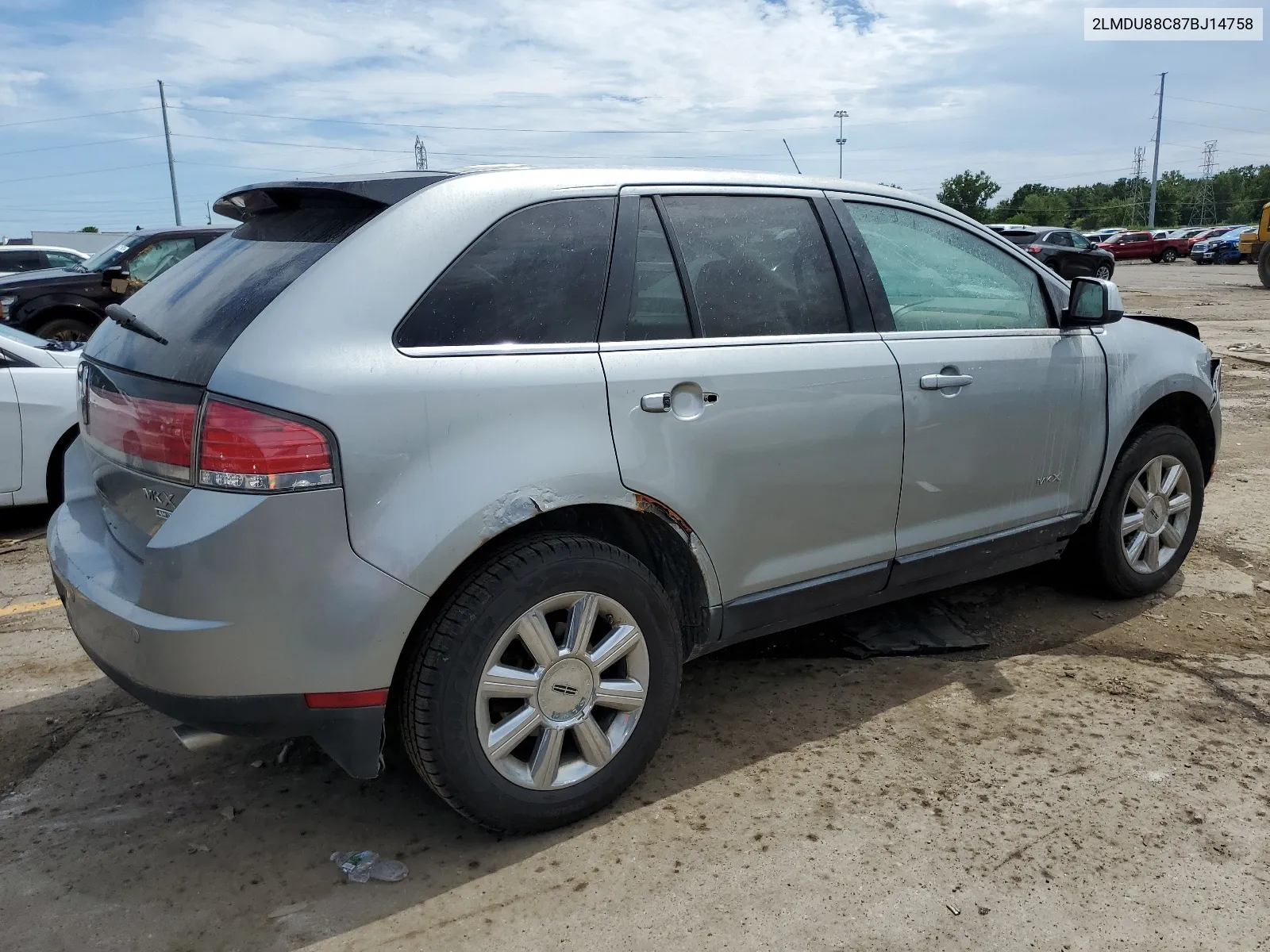 2LMDU88C87BJ14758 2007 Lincoln Mkx