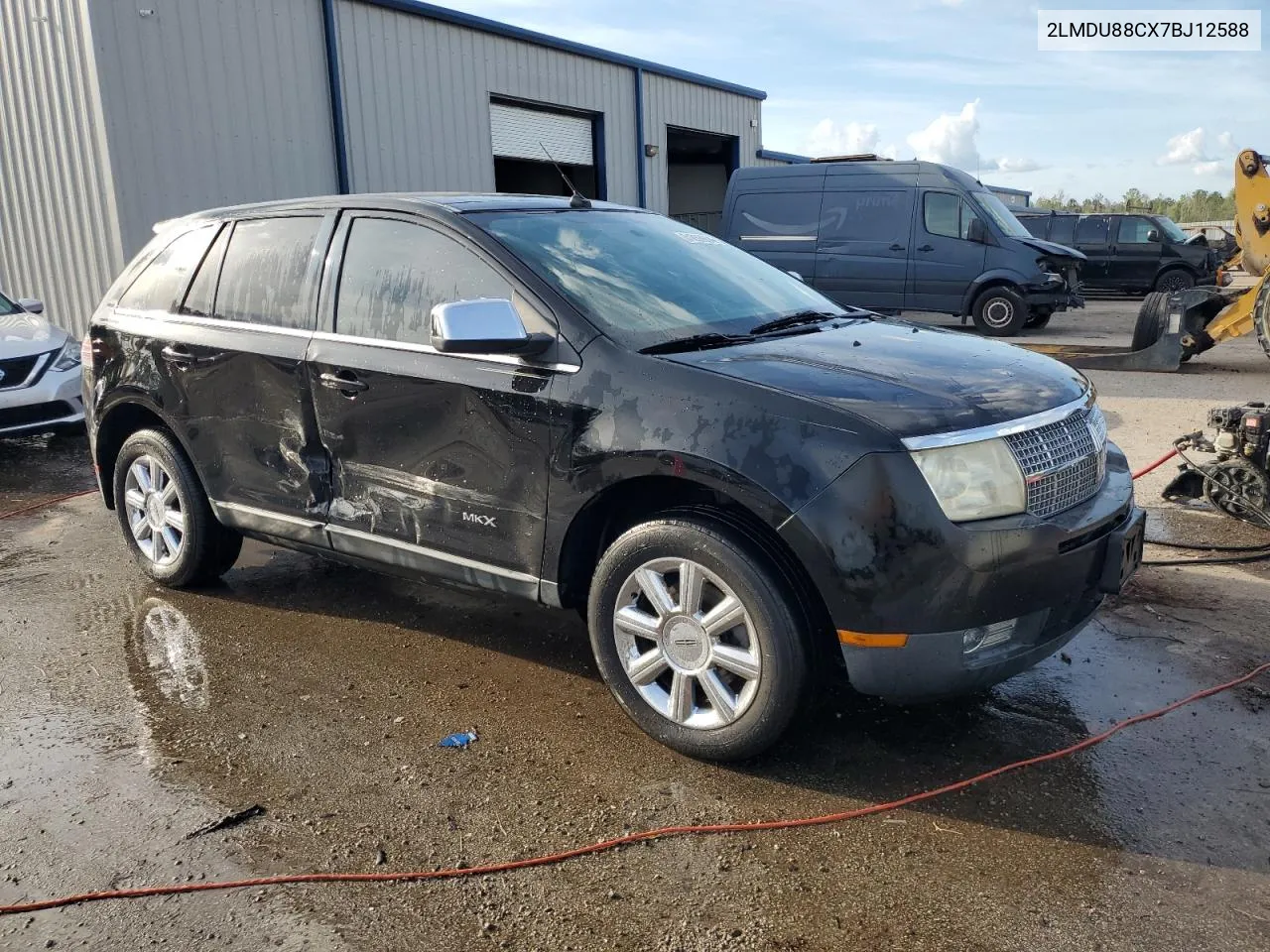 2007 Lincoln Mkx VIN: 2LMDU88CX7BJ12588 Lot: 61853604