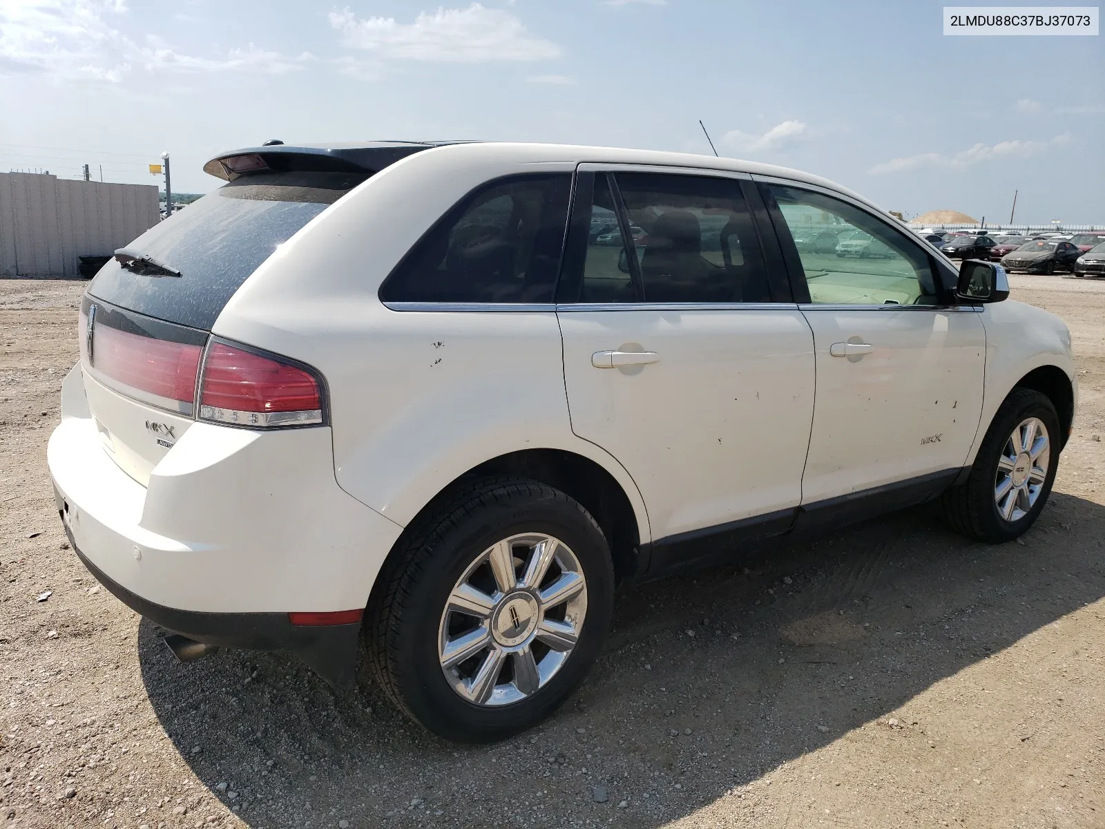 2007 Lincoln Mkx VIN: 2LMDU88C37BJ37073 Lot: 61940444