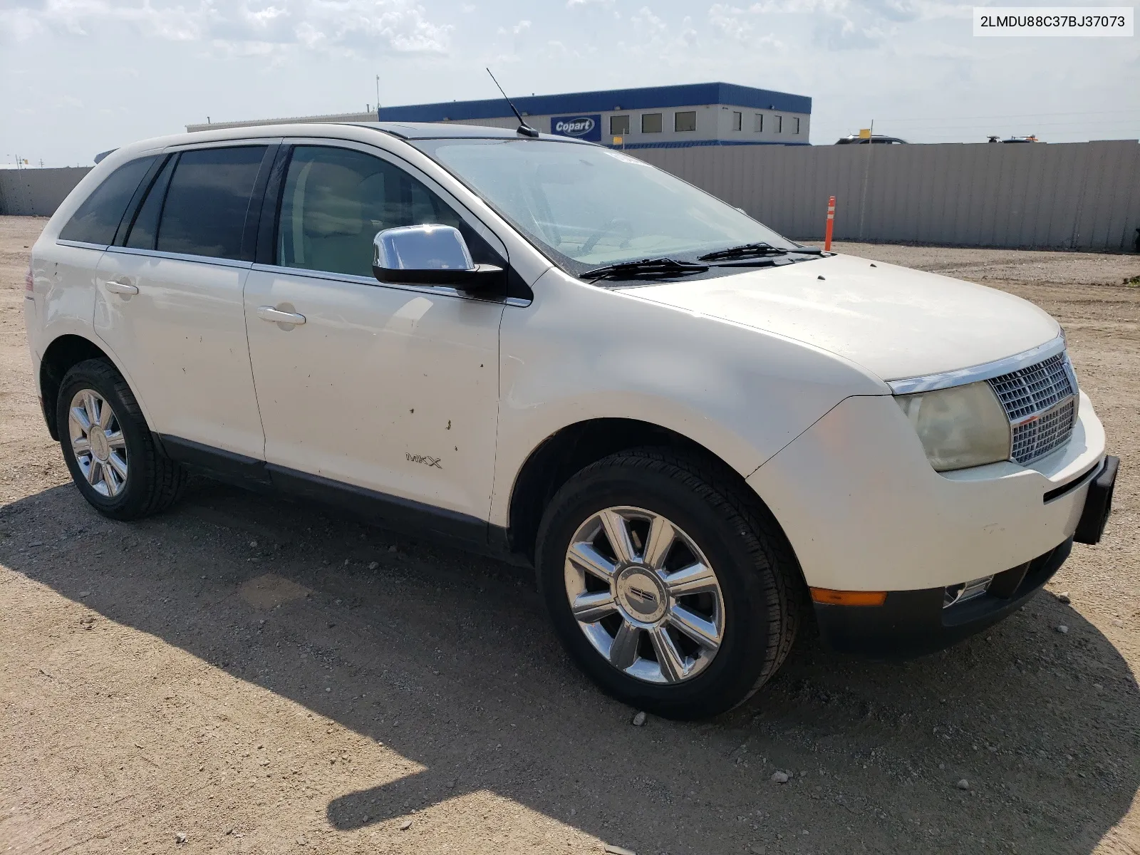 2007 Lincoln Mkx VIN: 2LMDU88C37BJ37073 Lot: 61940444