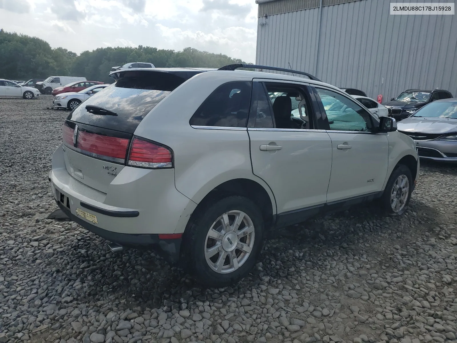 2LMDU88C17BJ15928 2007 Lincoln Mkx