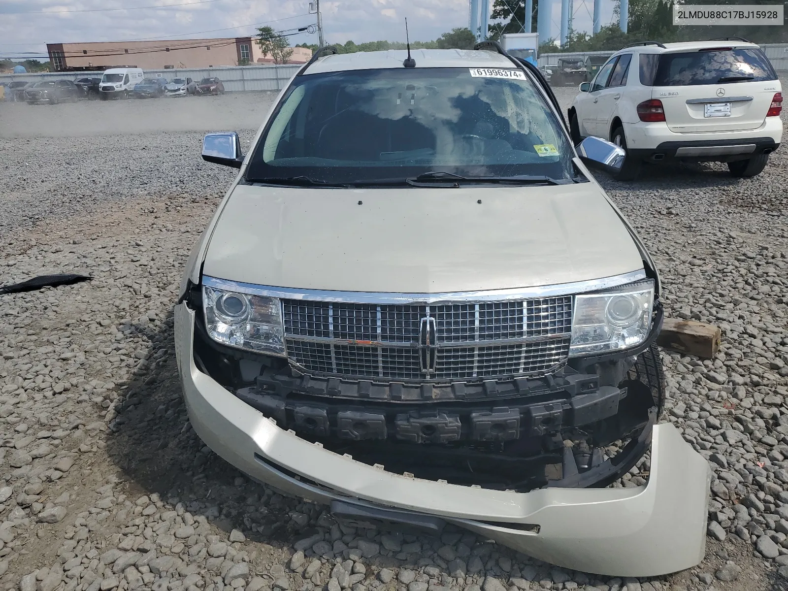 2007 Lincoln Mkx VIN: 2LMDU88C17BJ15928 Lot: 61996374