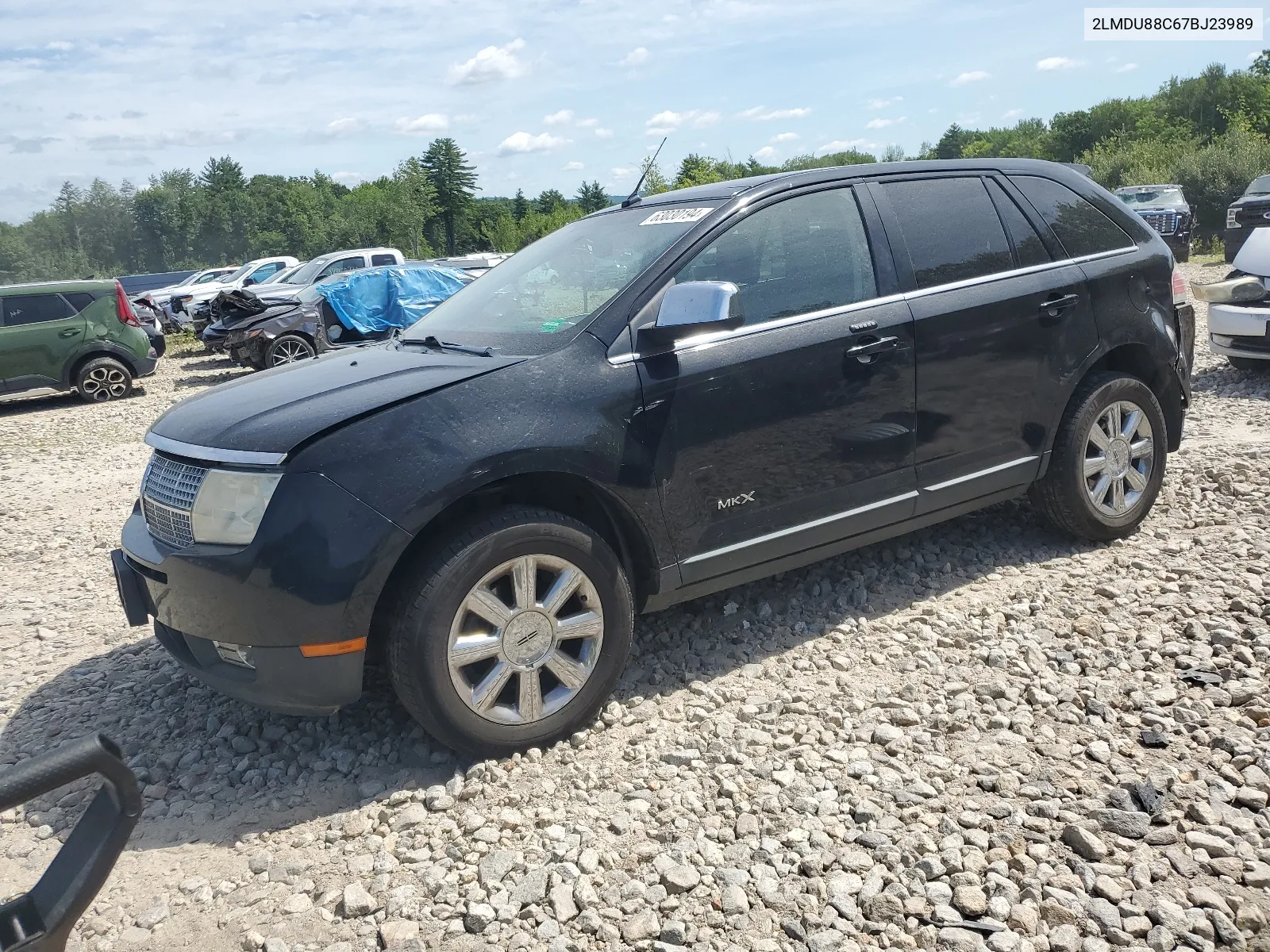 2LMDU88C67BJ23989 2007 Lincoln Mkx