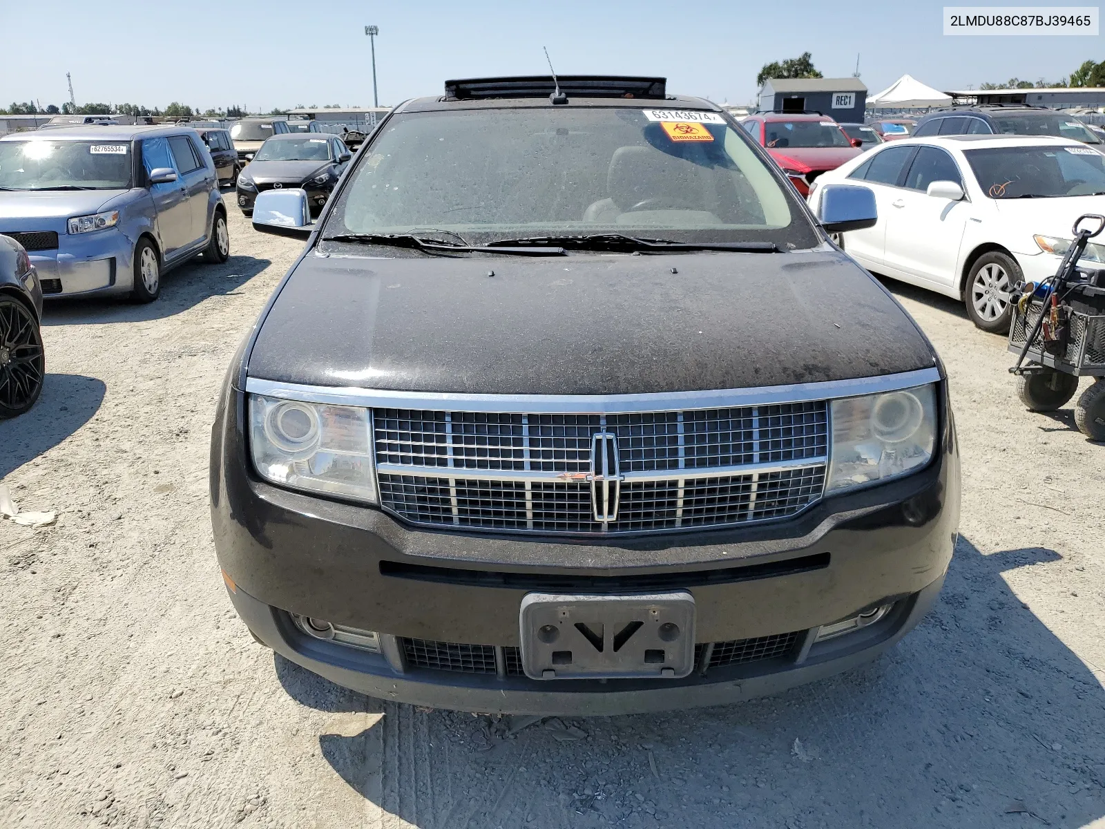 2LMDU88C87BJ39465 2007 Lincoln Mkx