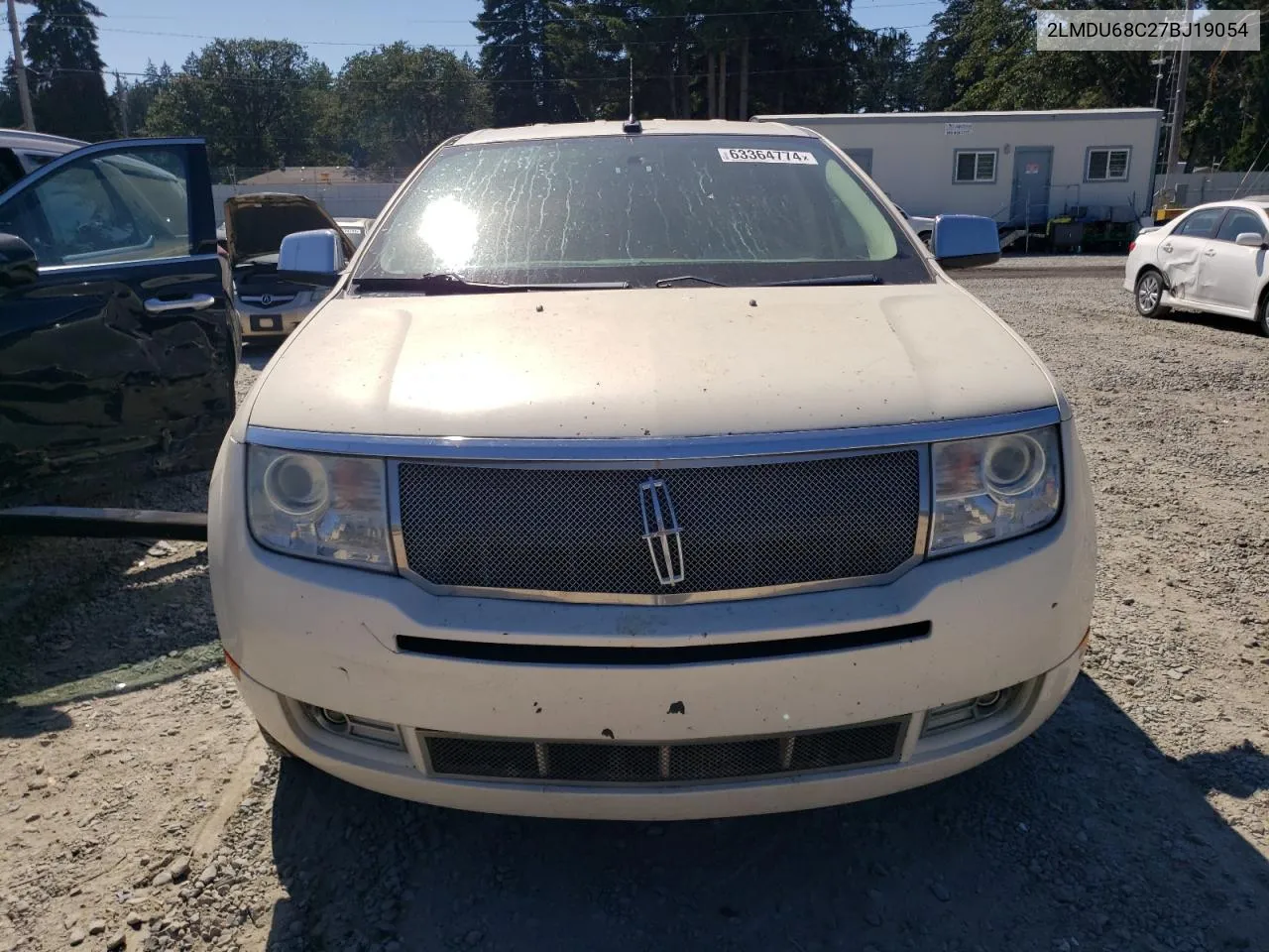 2007 Lincoln Mkx VIN: 2LMDU68C27BJ19054 Lot: 63364774