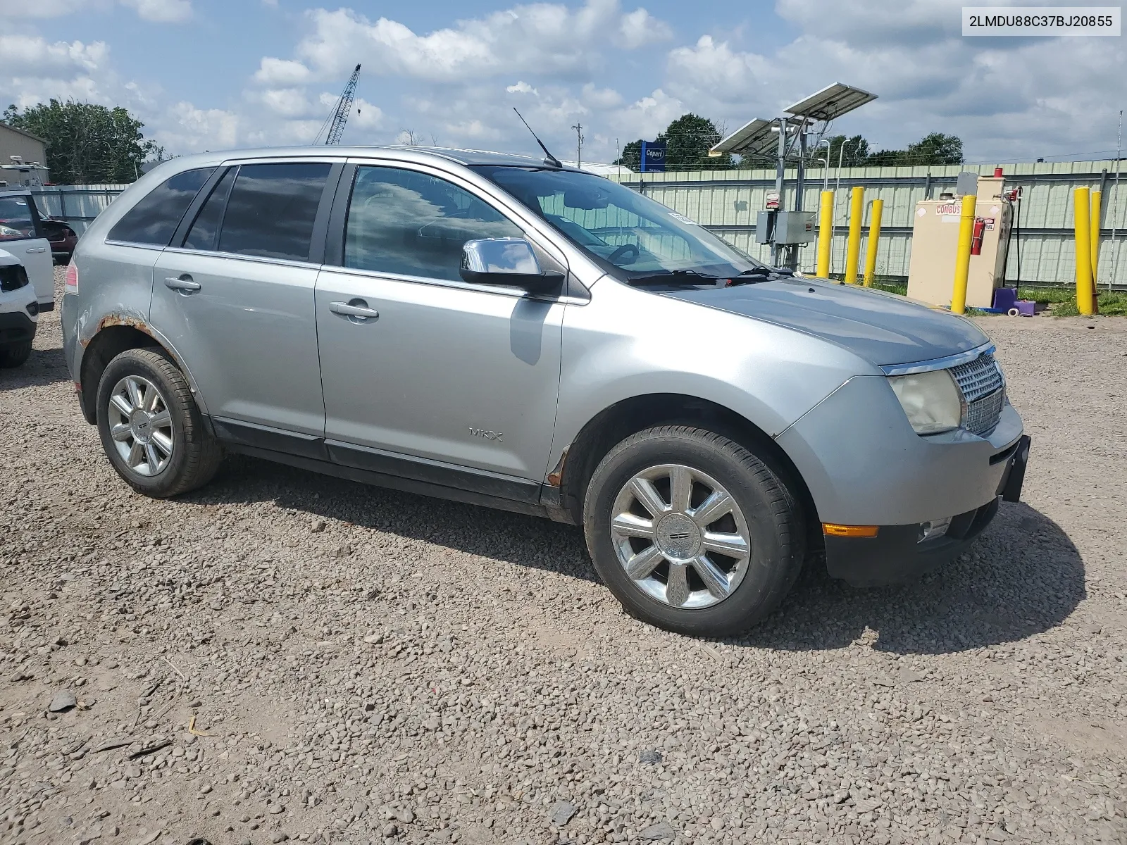 2007 Lincoln Mkx VIN: 2LMDU88C37BJ20855 Lot: 63858774