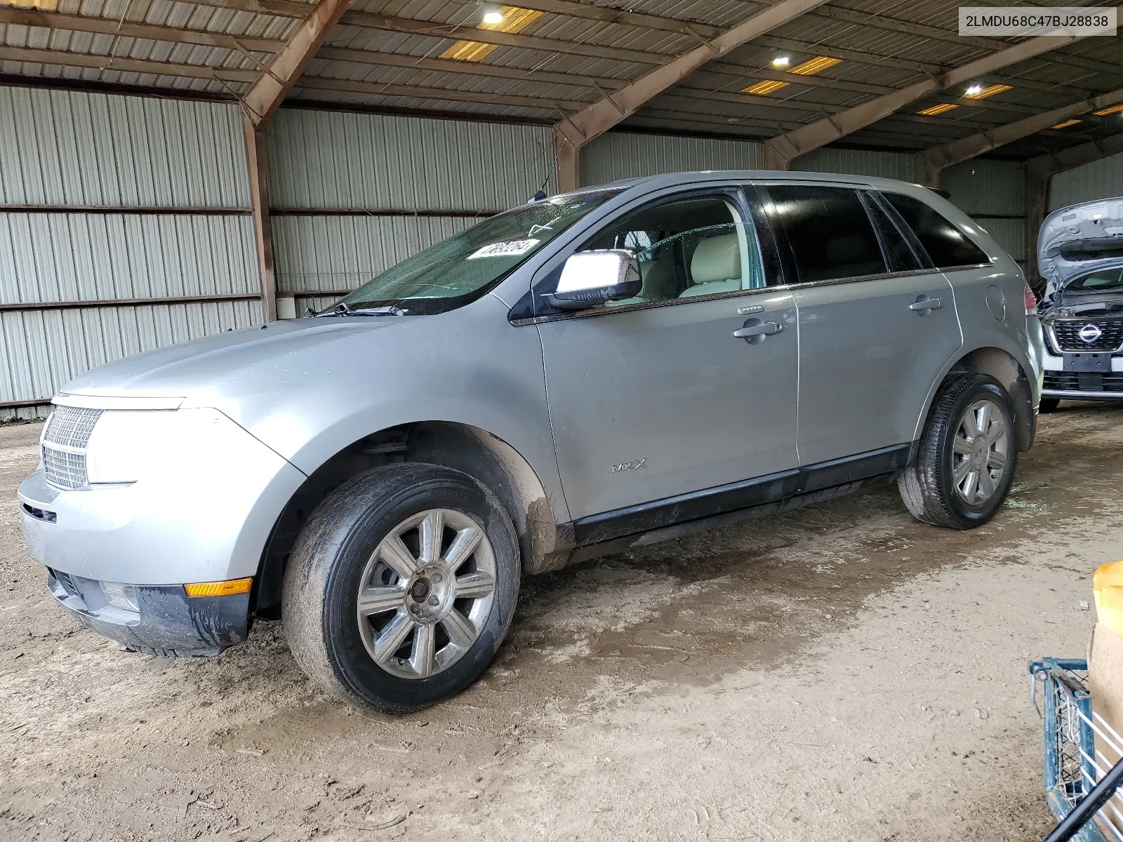 2007 Lincoln Mkx VIN: 2LMDU68C47BJ28838 Lot: 64638234