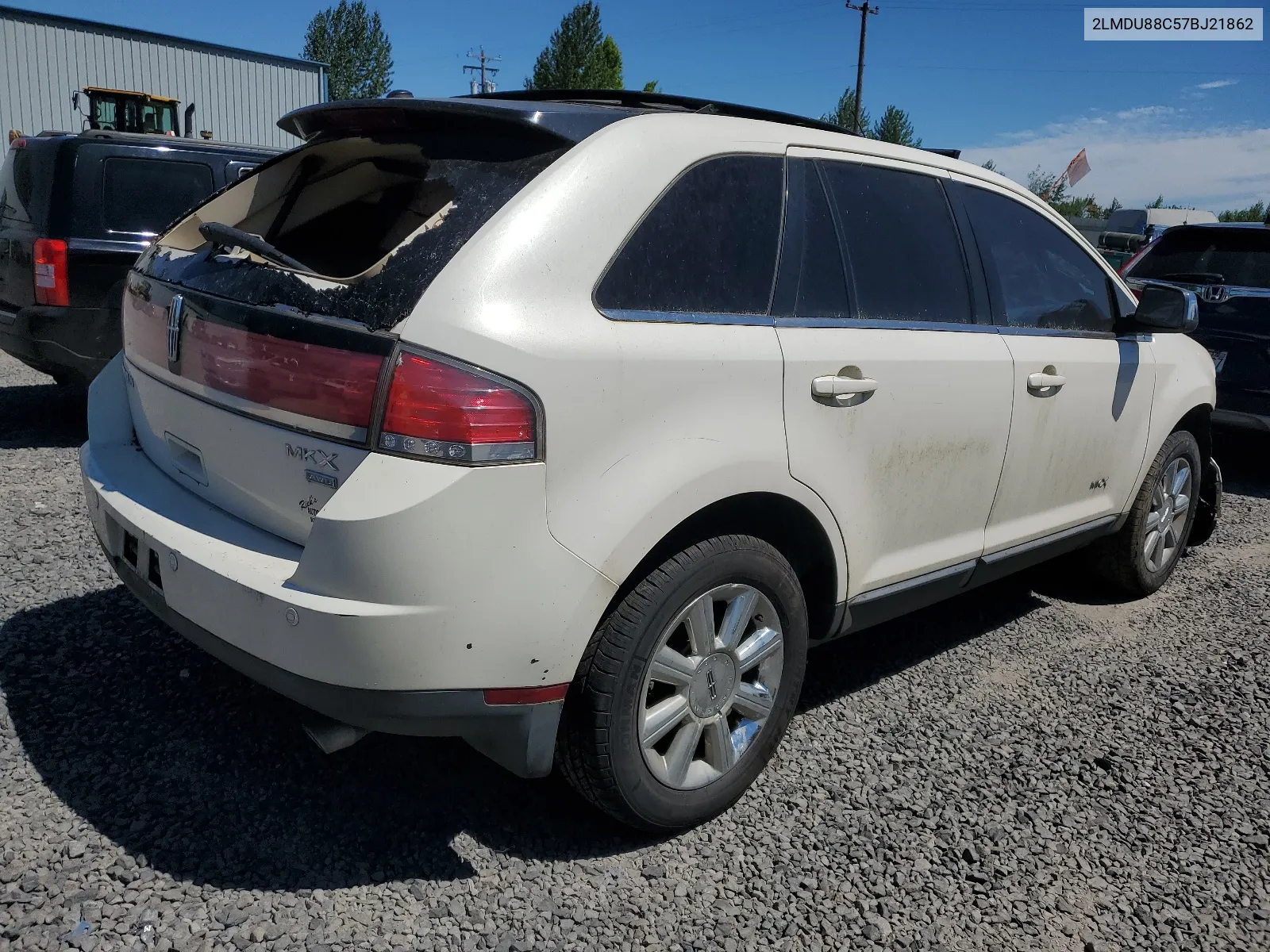 2LMDU88C57BJ21862 2007 Lincoln Mkx