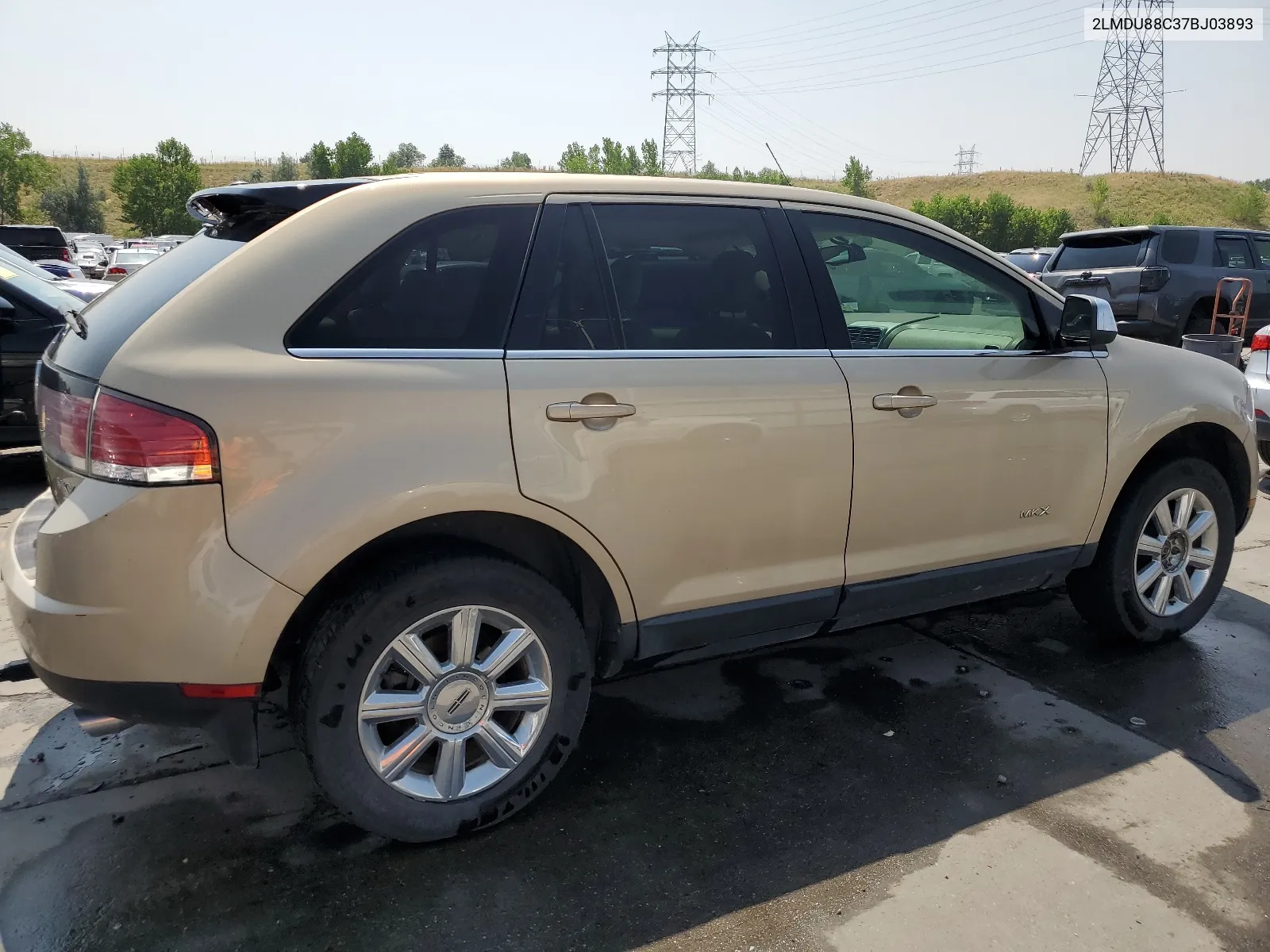 2LMDU88C37BJ03893 2007 Lincoln Mkx