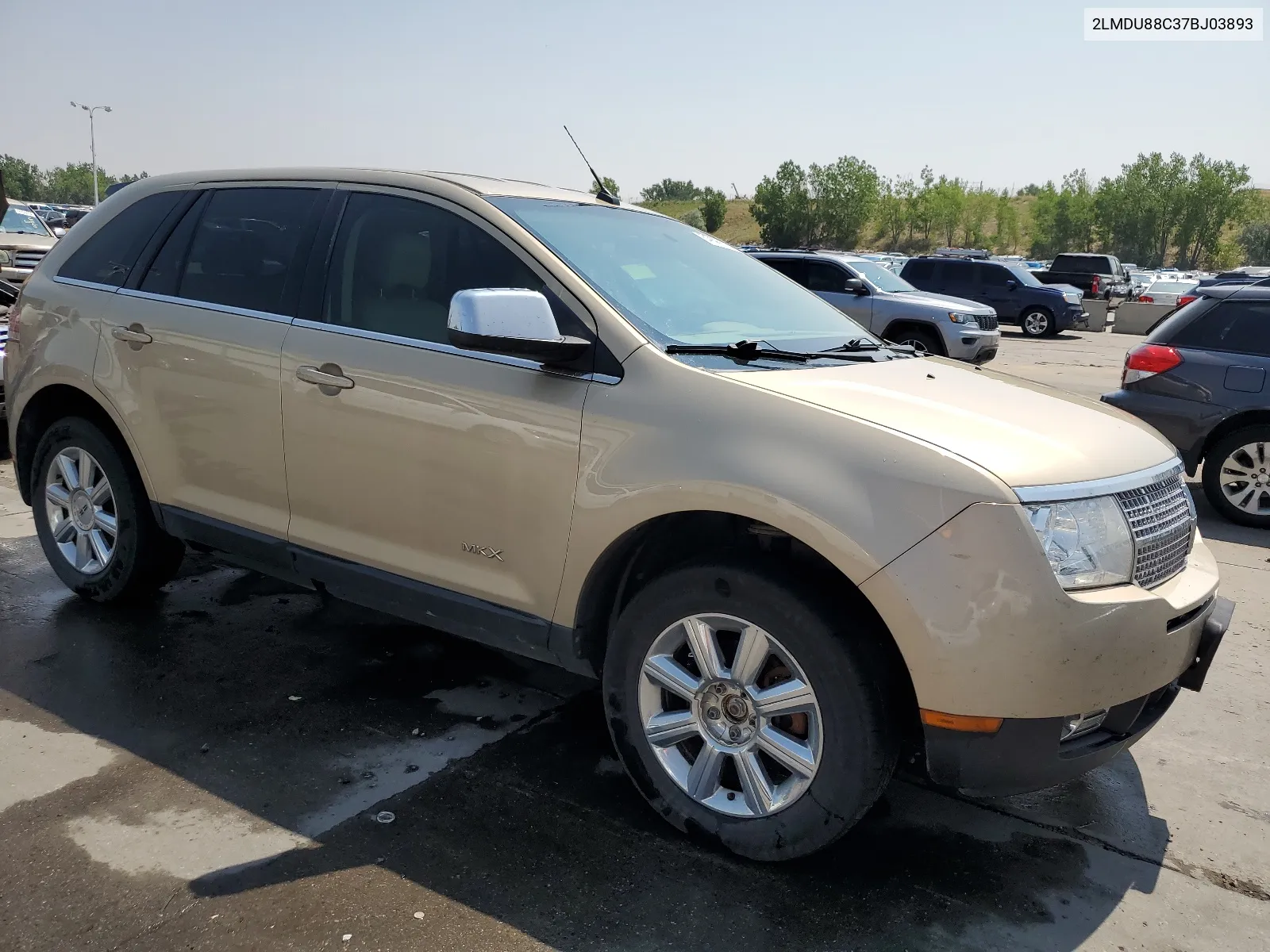 2LMDU88C37BJ03893 2007 Lincoln Mkx