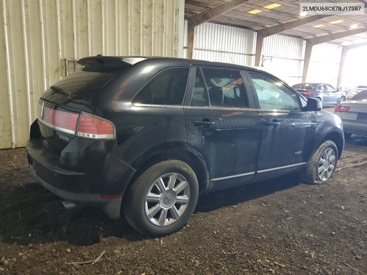 2LMDU68C87BJ17387 2007 Lincoln Mkx