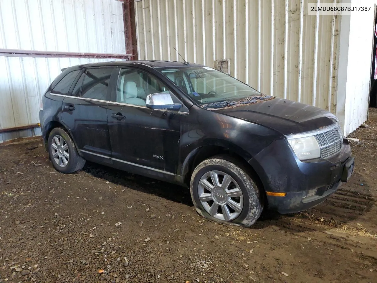 2007 Lincoln Mkx VIN: 2LMDU68C87BJ17387 Lot: 64897964