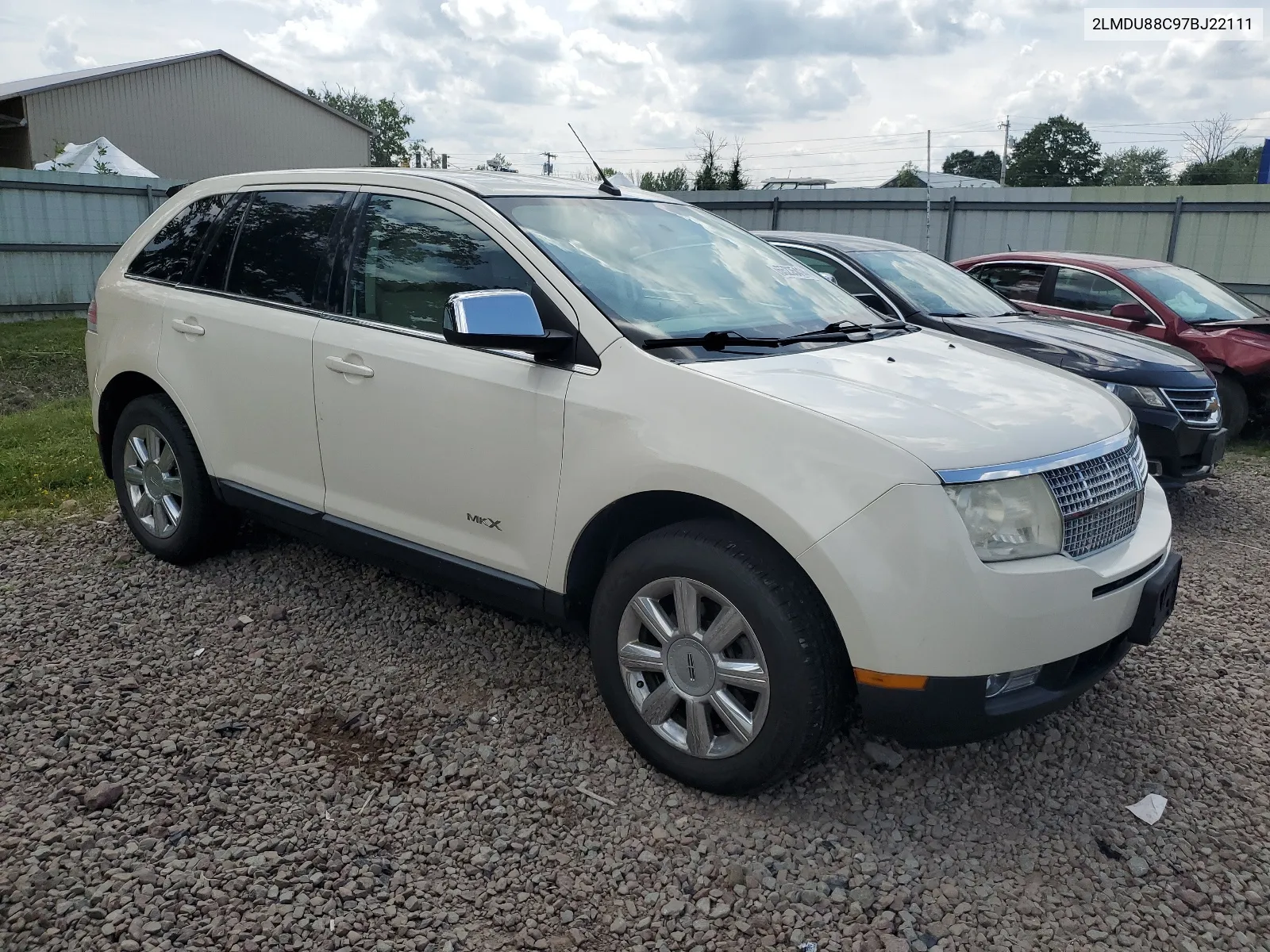 2007 Lincoln Mkx VIN: 2LMDU88C97BJ22111 Lot: 65235414