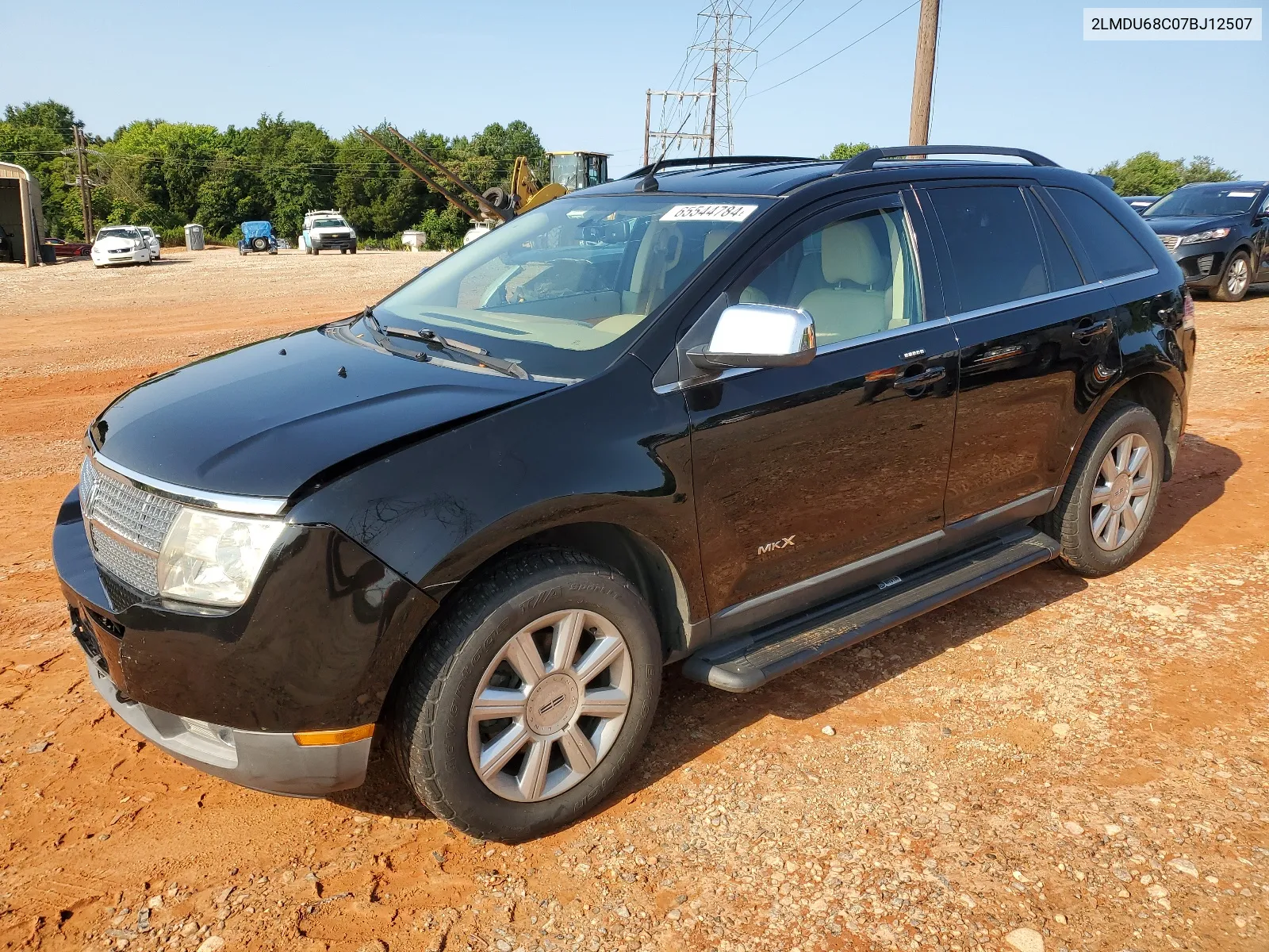 2007 Lincoln Mkx VIN: 2LMDU68C07BJ12507 Lot: 65544784