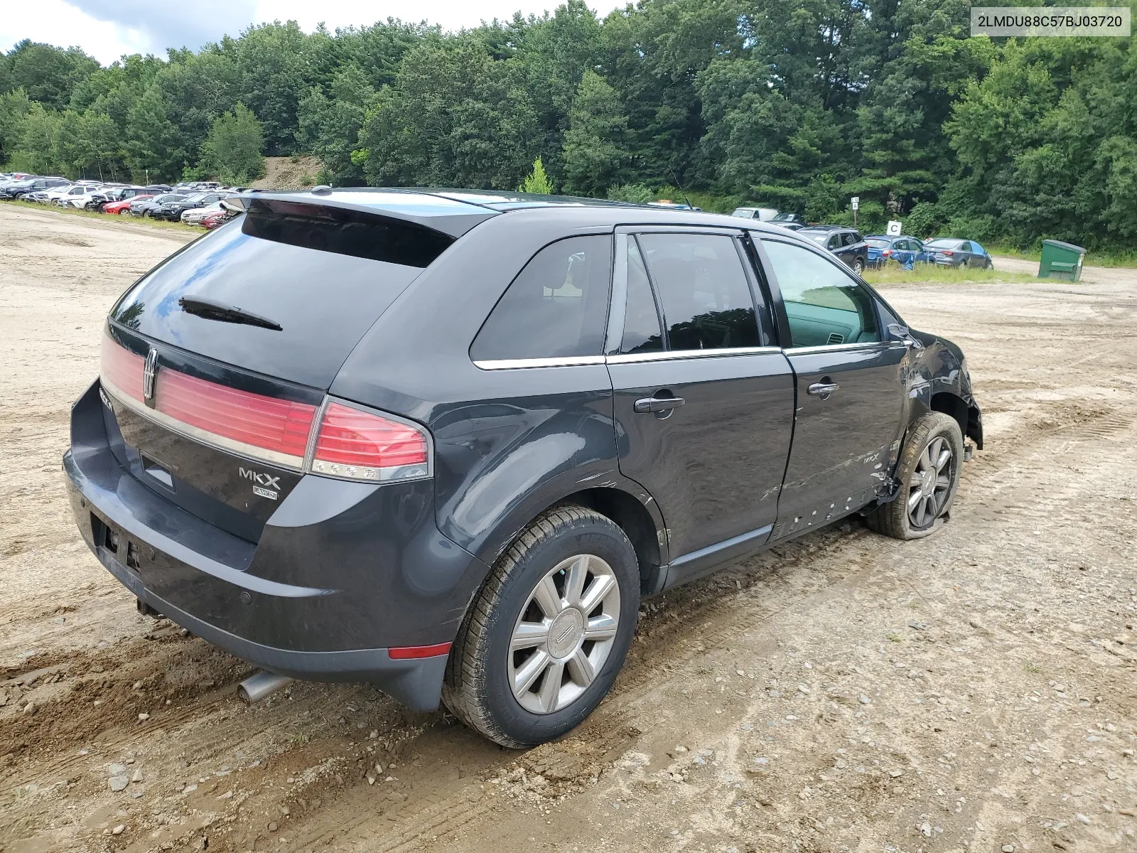 2LMDU88C57BJ03720 2007 Lincoln Mkx