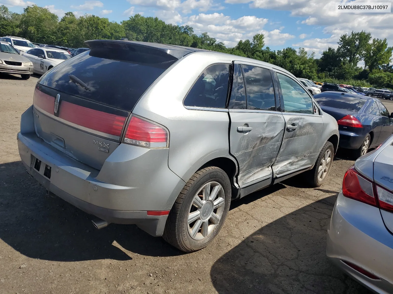 2LMDU88C37BJ10097 2007 Lincoln Mkx