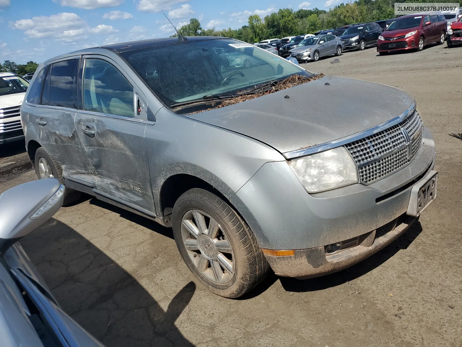 2007 Lincoln Mkx VIN: 2LMDU88C37BJ10097 Lot: 66955544