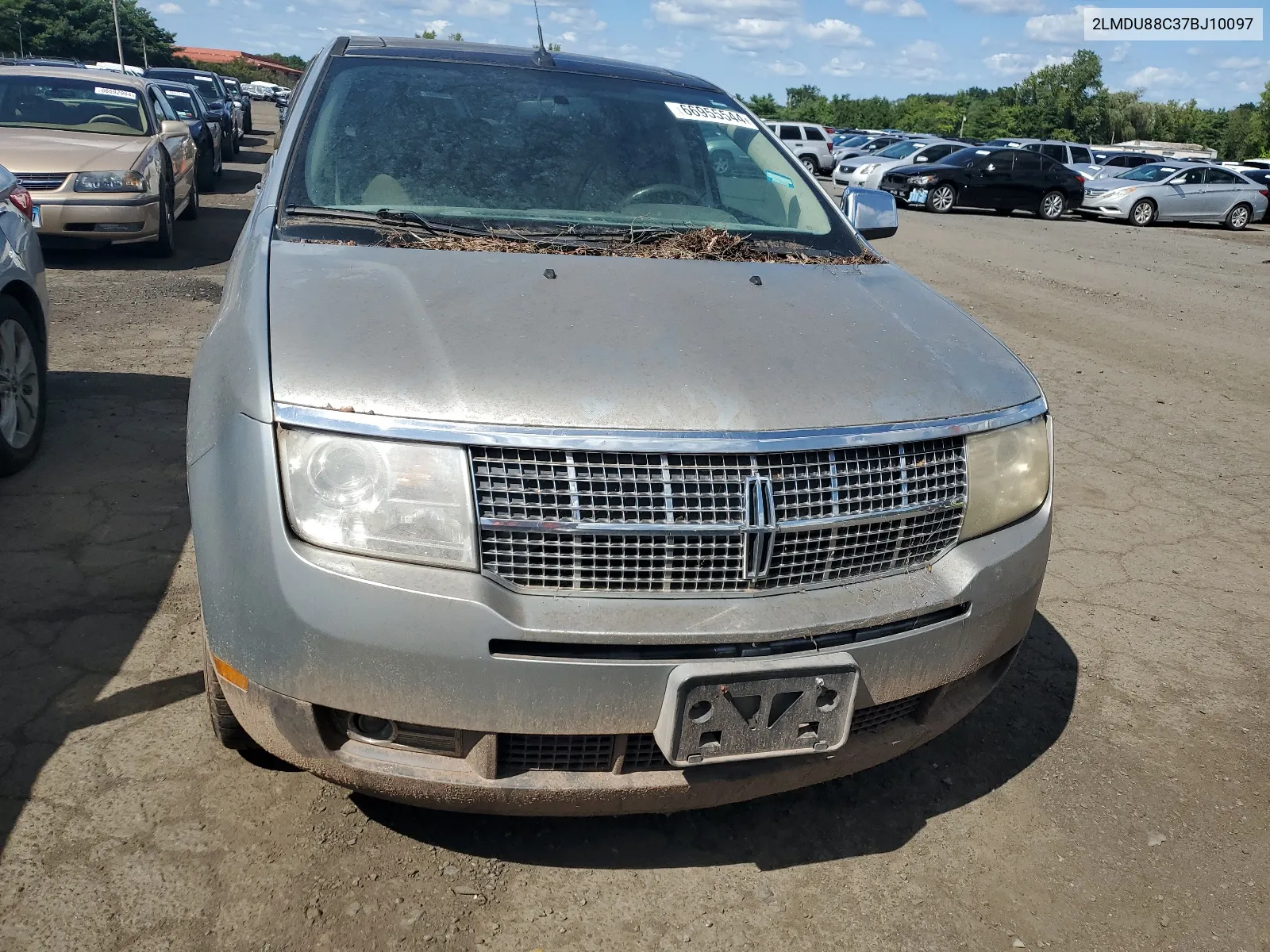 2LMDU88C37BJ10097 2007 Lincoln Mkx