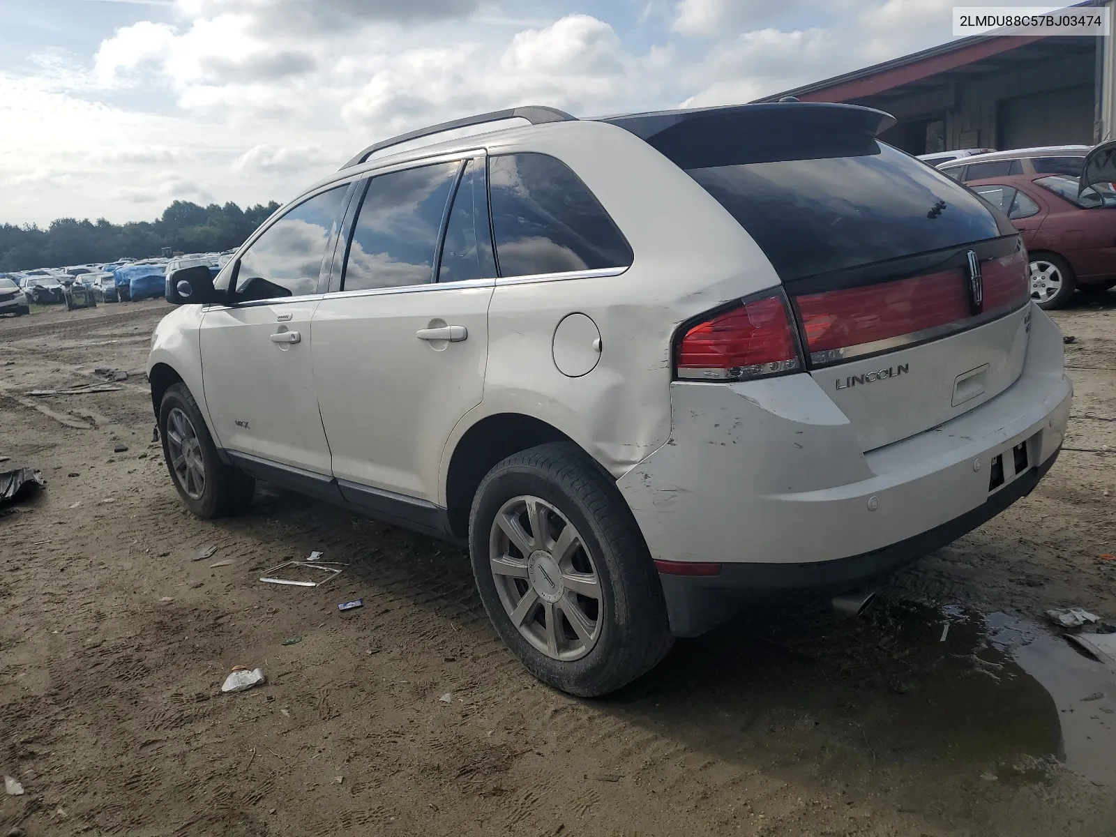 2007 Lincoln Mkx VIN: 2LMDU88C57BJ03474 Lot: 67971274