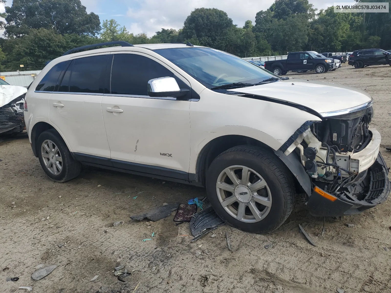 2LMDU88C57BJ03474 2007 Lincoln Mkx