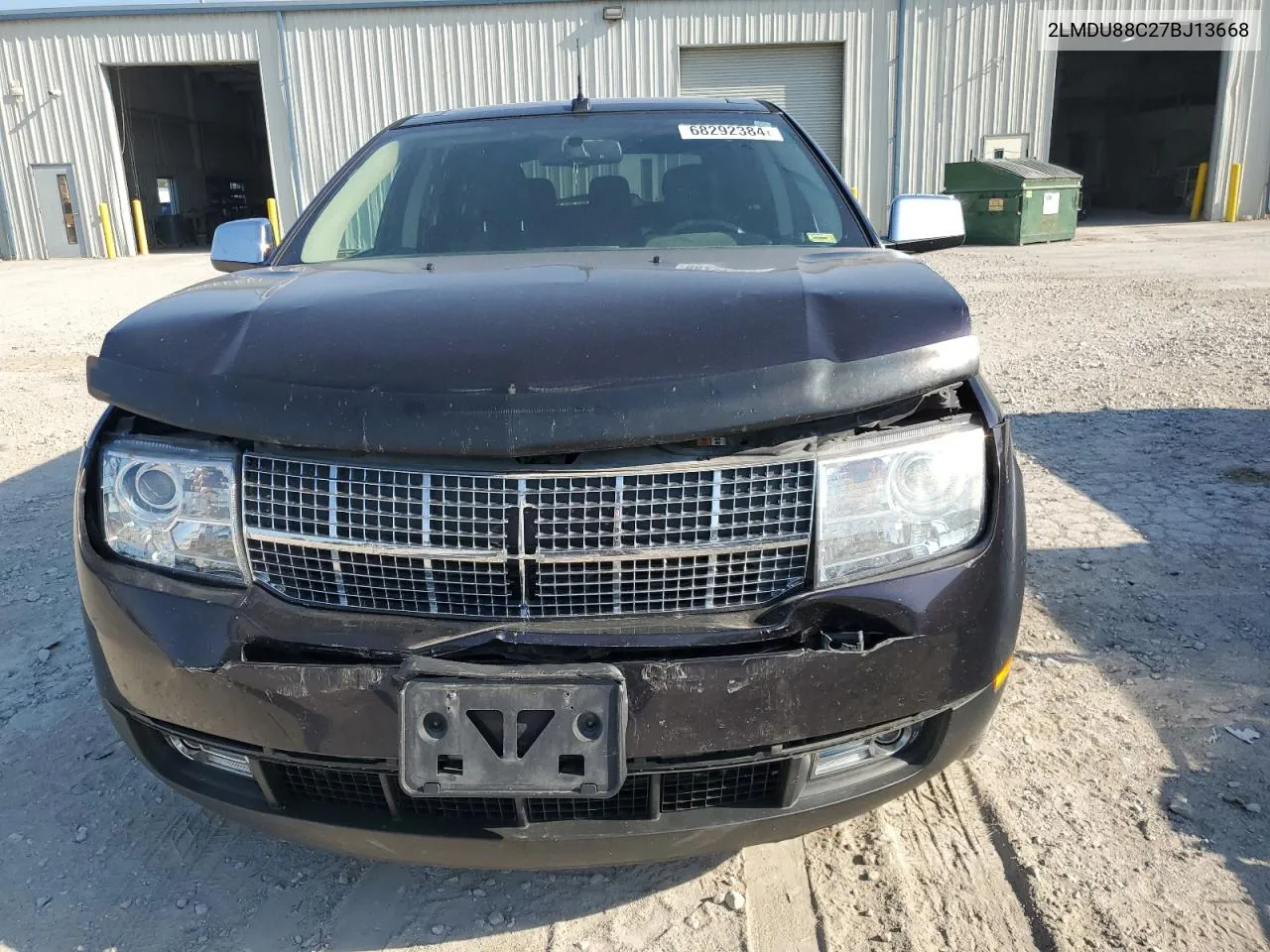 2007 Lincoln Mkx VIN: 2LMDU88C27BJ13668 Lot: 68292384