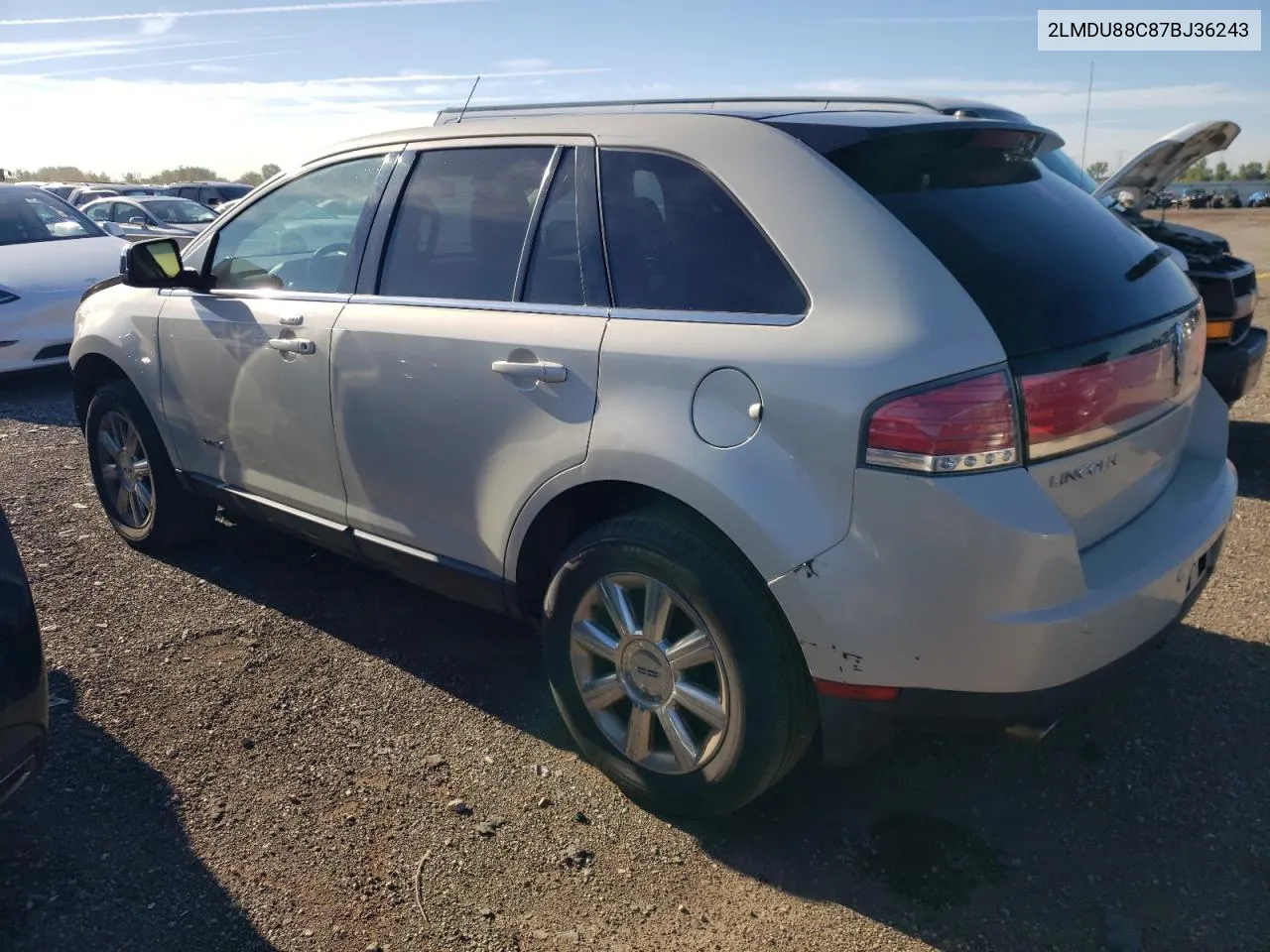 2LMDU88C87BJ36243 2007 Lincoln Mkx