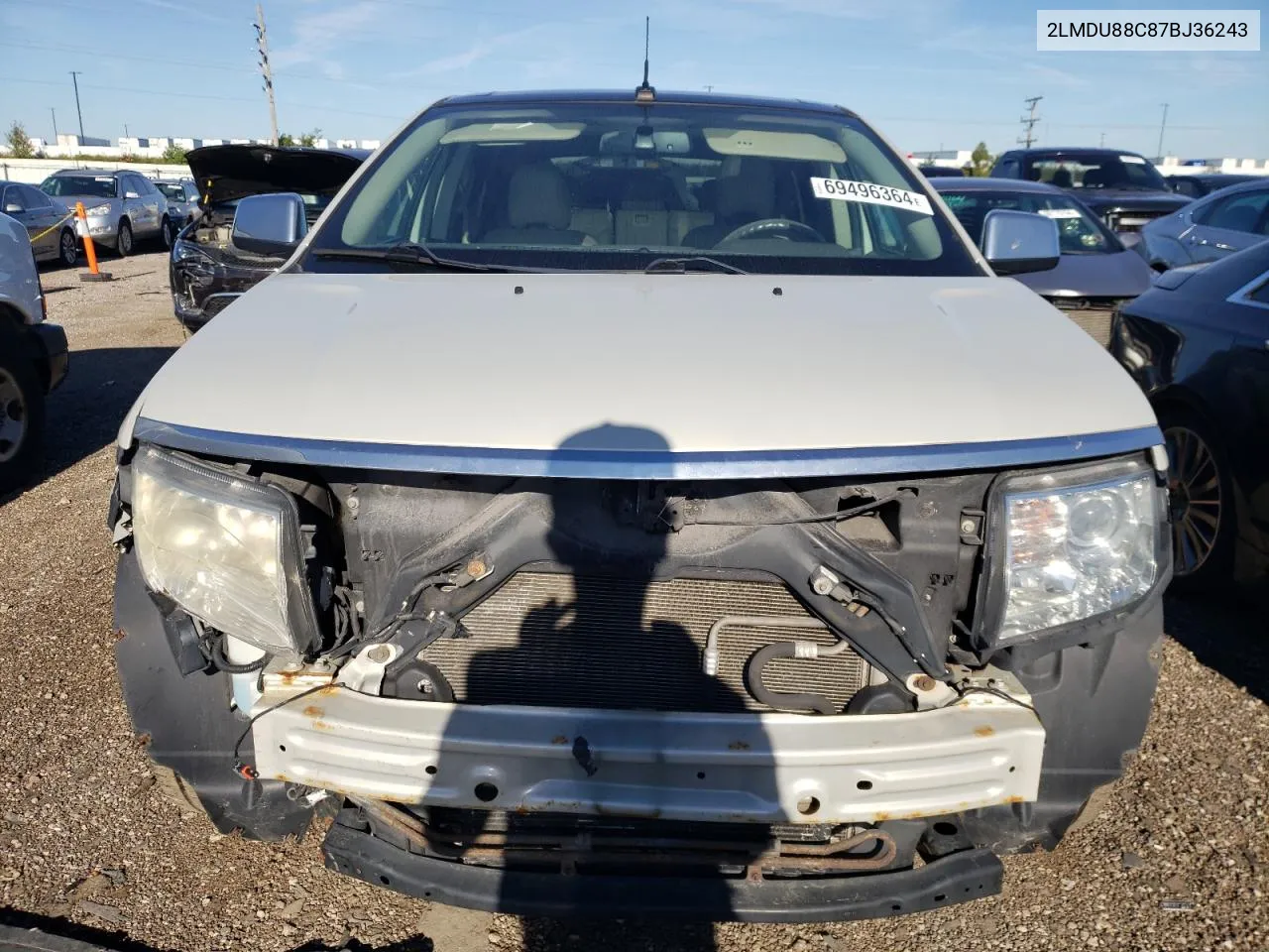 2LMDU88C87BJ36243 2007 Lincoln Mkx