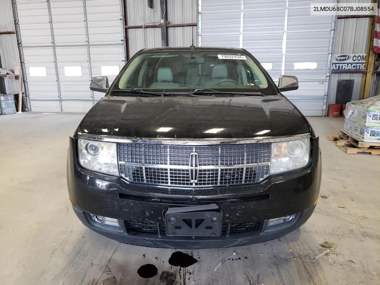 2007 Lincoln Mkx VIN: 2LMDU68C07BJ08554 Lot: 70692434