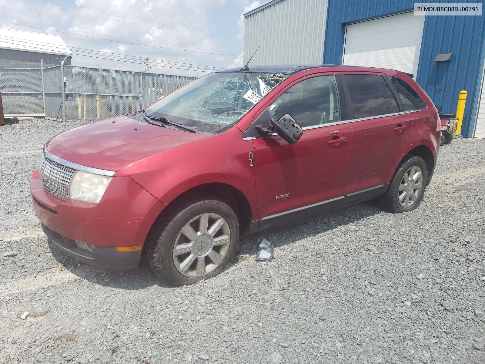 2LMDU88C08BJ00791 2008 Lincoln Mkx