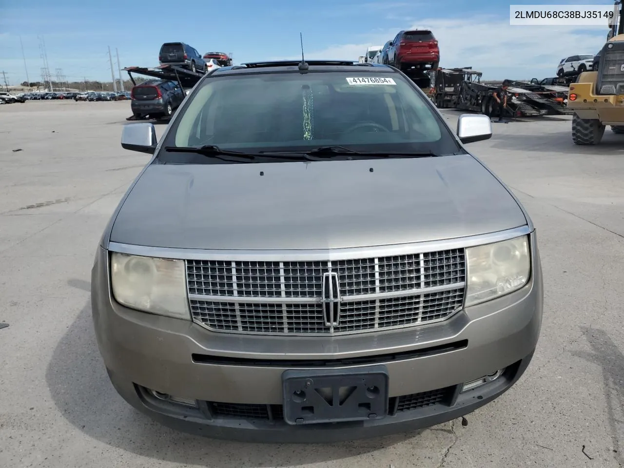 2LMDU68C38BJ35149 2008 Lincoln Mkx