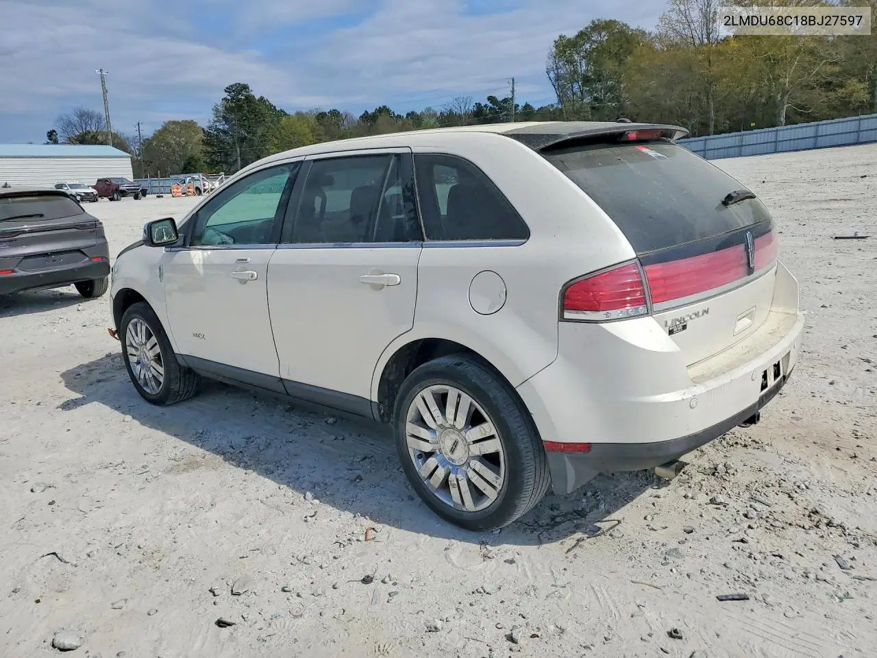 2008 Lincoln Mkx VIN: 2LMDU68C18BJ27597 Lot: 46832926