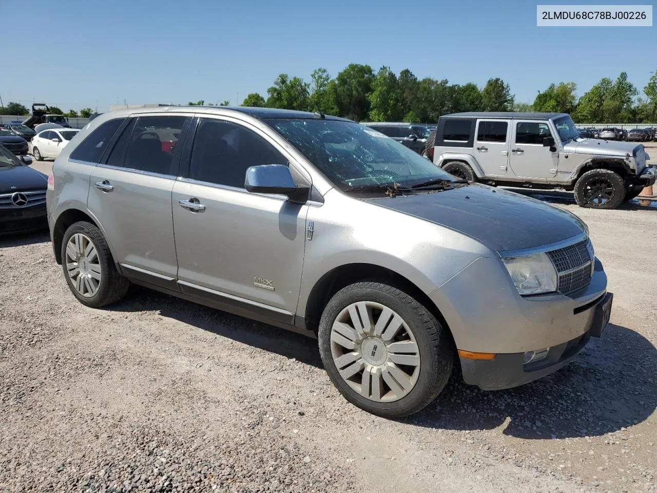 2LMDU68C78BJ00226 2008 Lincoln Mkx